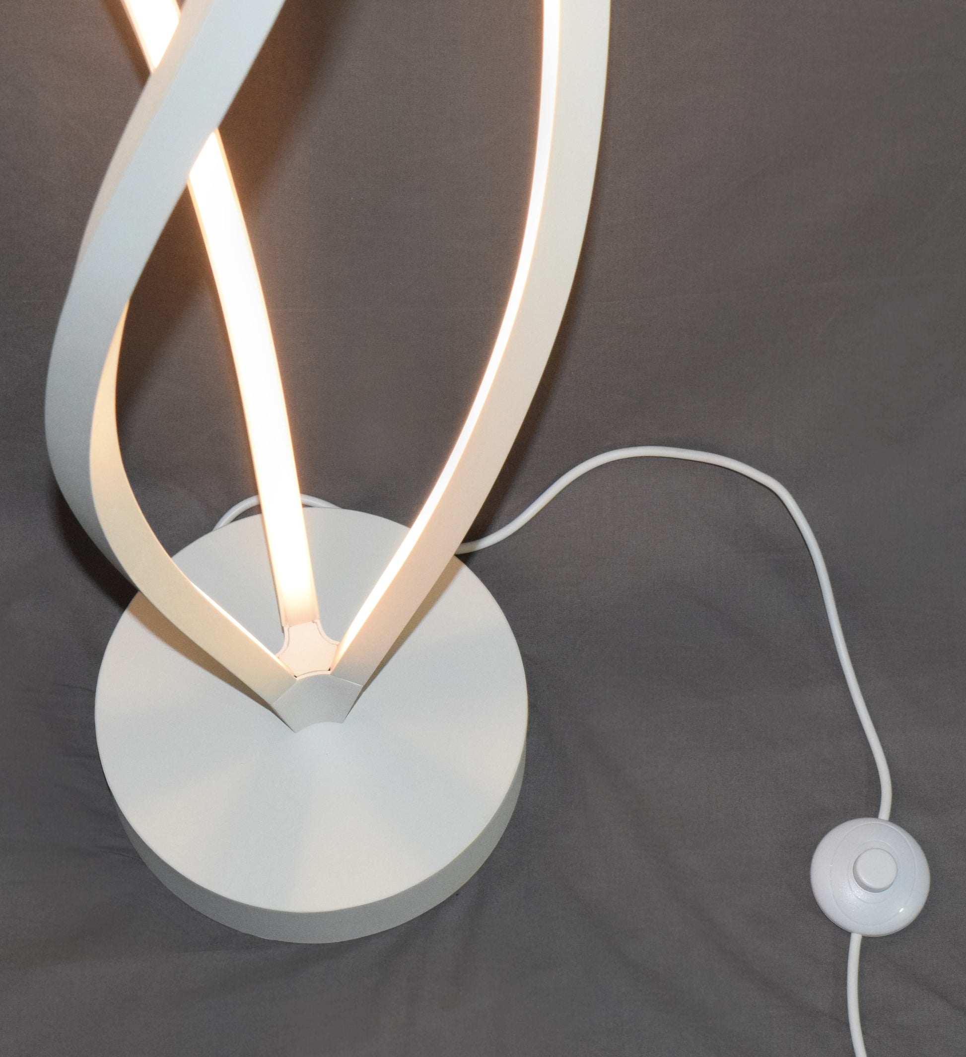 Cyclone LED Floor Lamp Matte White by ET2