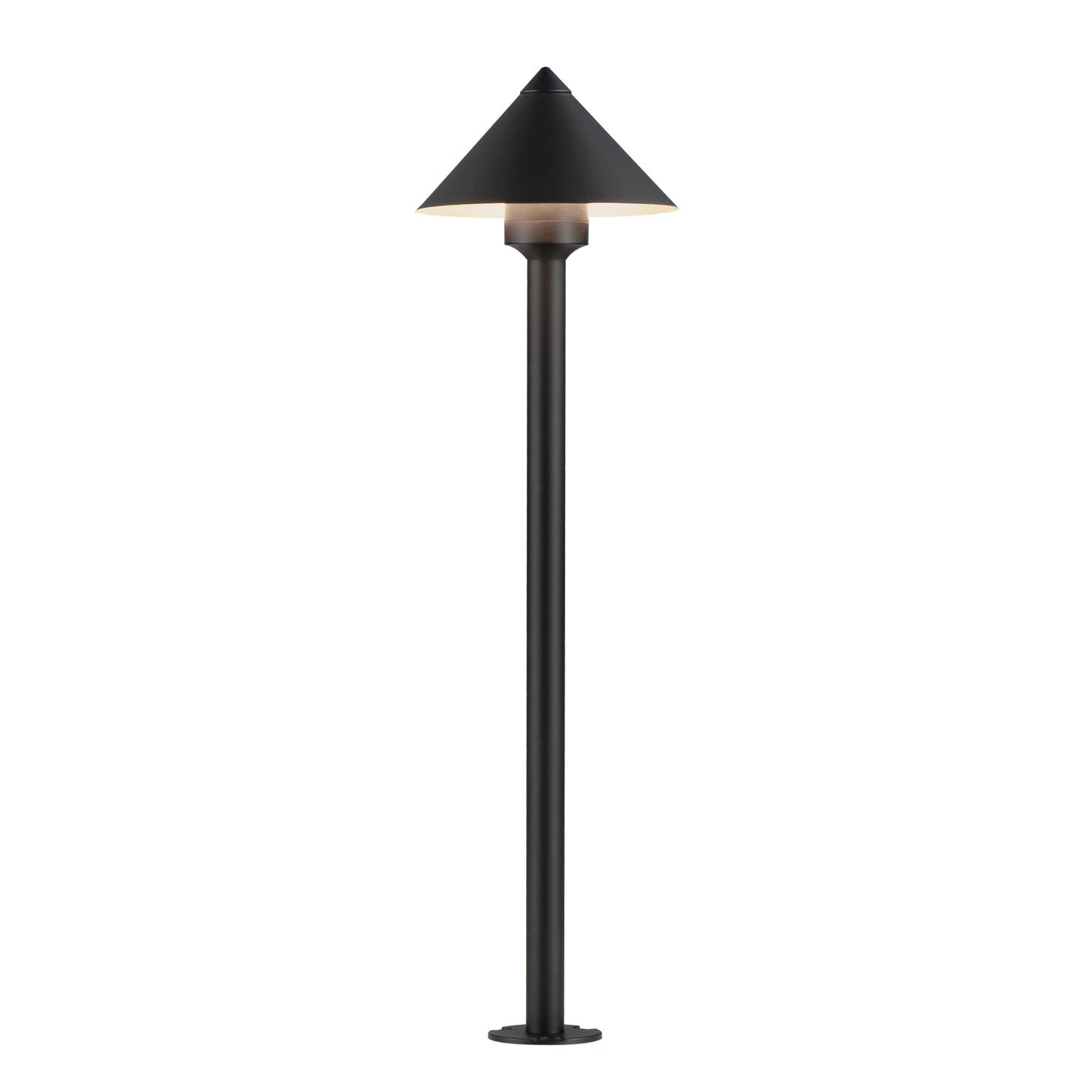 Alumilux: Bollard Cone Light with 24" Pole Black by ET2