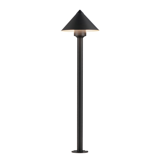 Alumilux: Bollard Cone Light with 24" Pole Black by ET2