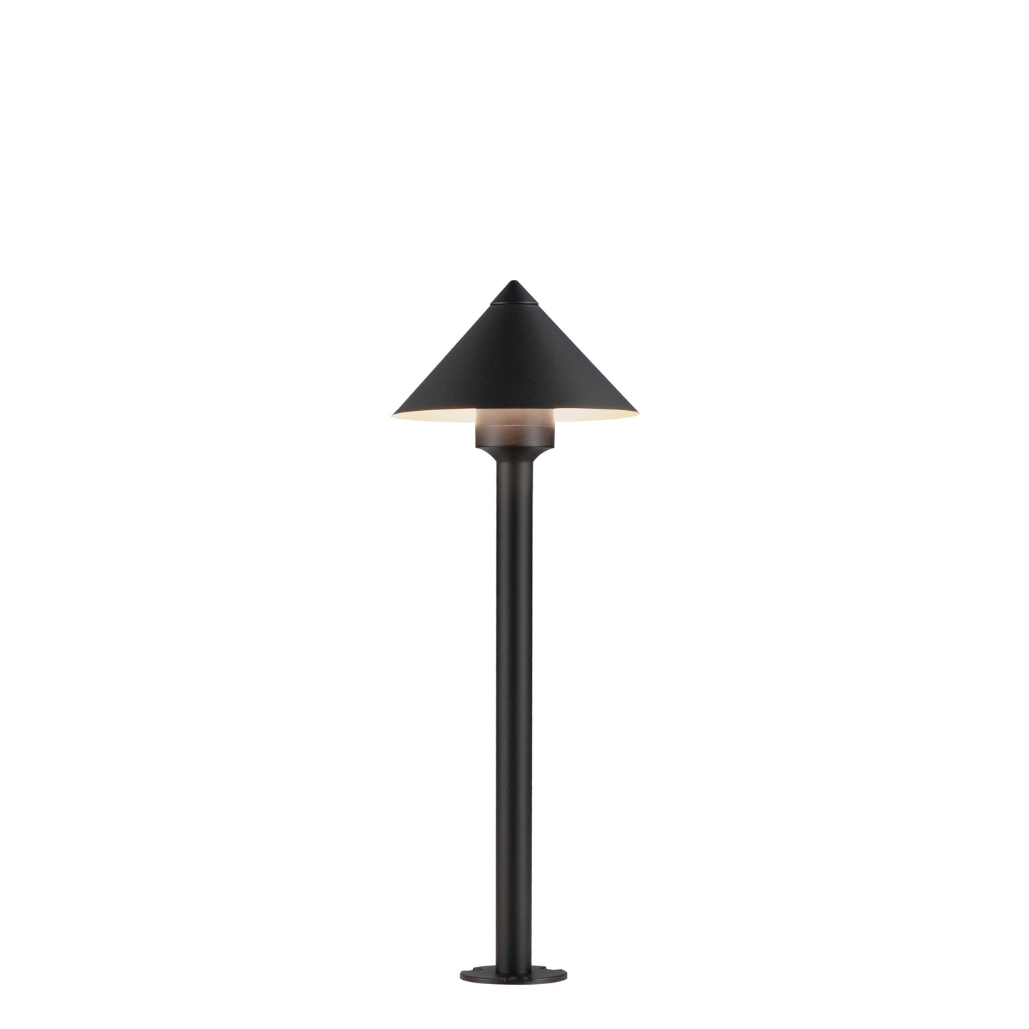 Alumilux: Bollard Cone Light with 16" Pole Black by ET2