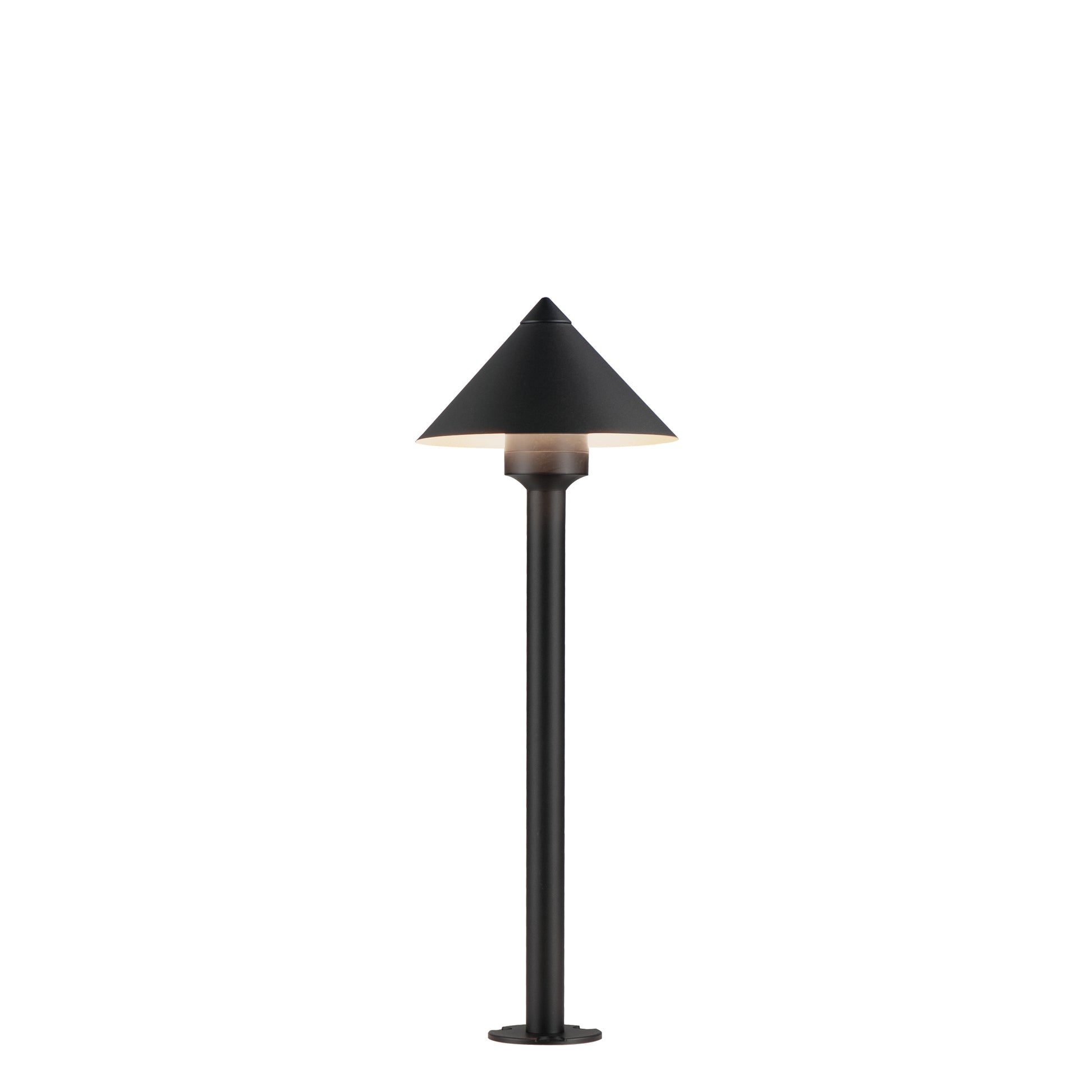 Alumilux: Bollard Cone Light with 16" Pole Black by ET2