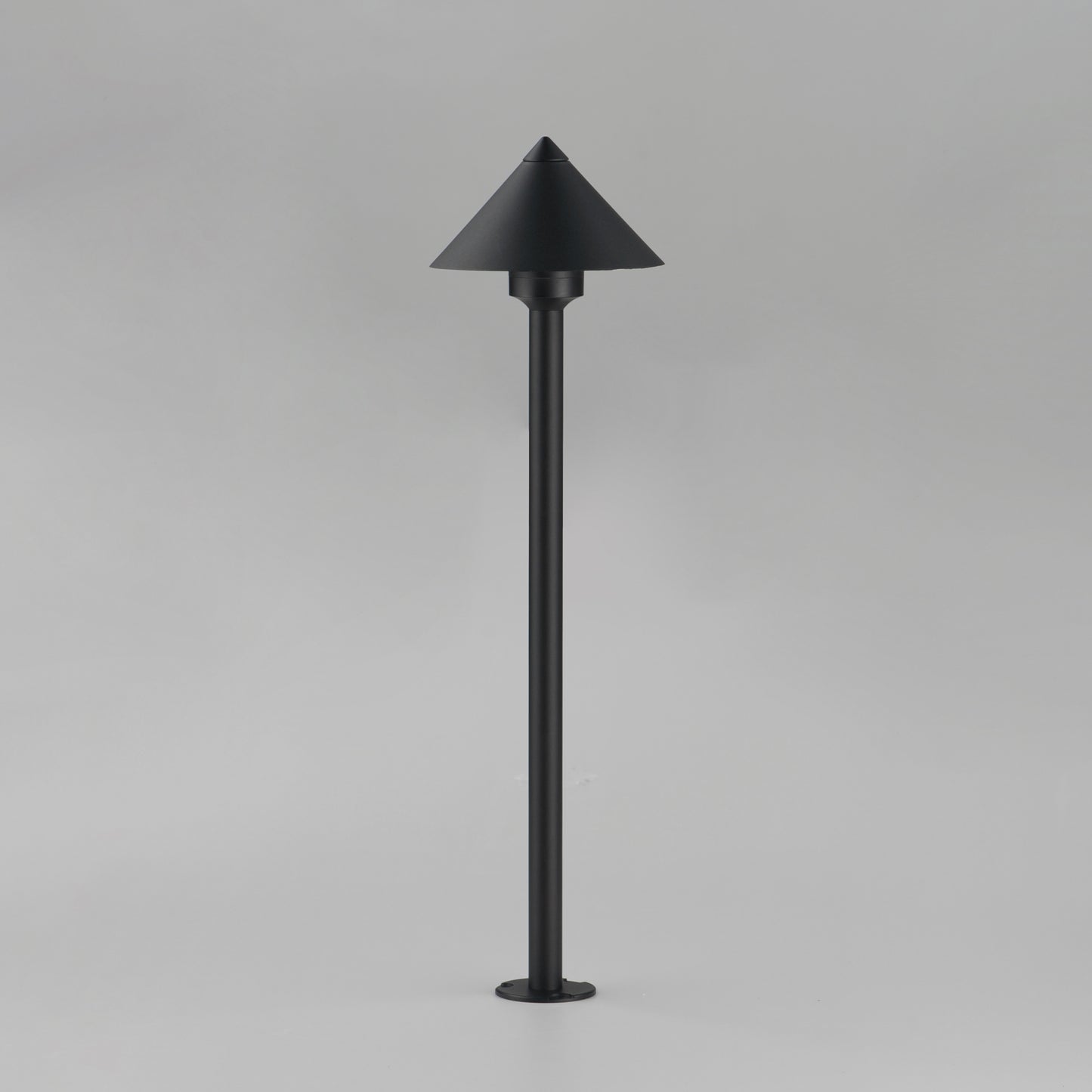 Alumilux: Bollard Cone Light with 24" Pole Black by ET2