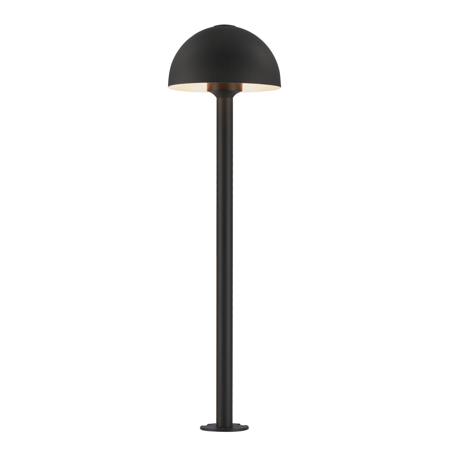 Alumilux: Bollard Dome Light with 24" Pole Black by ET2