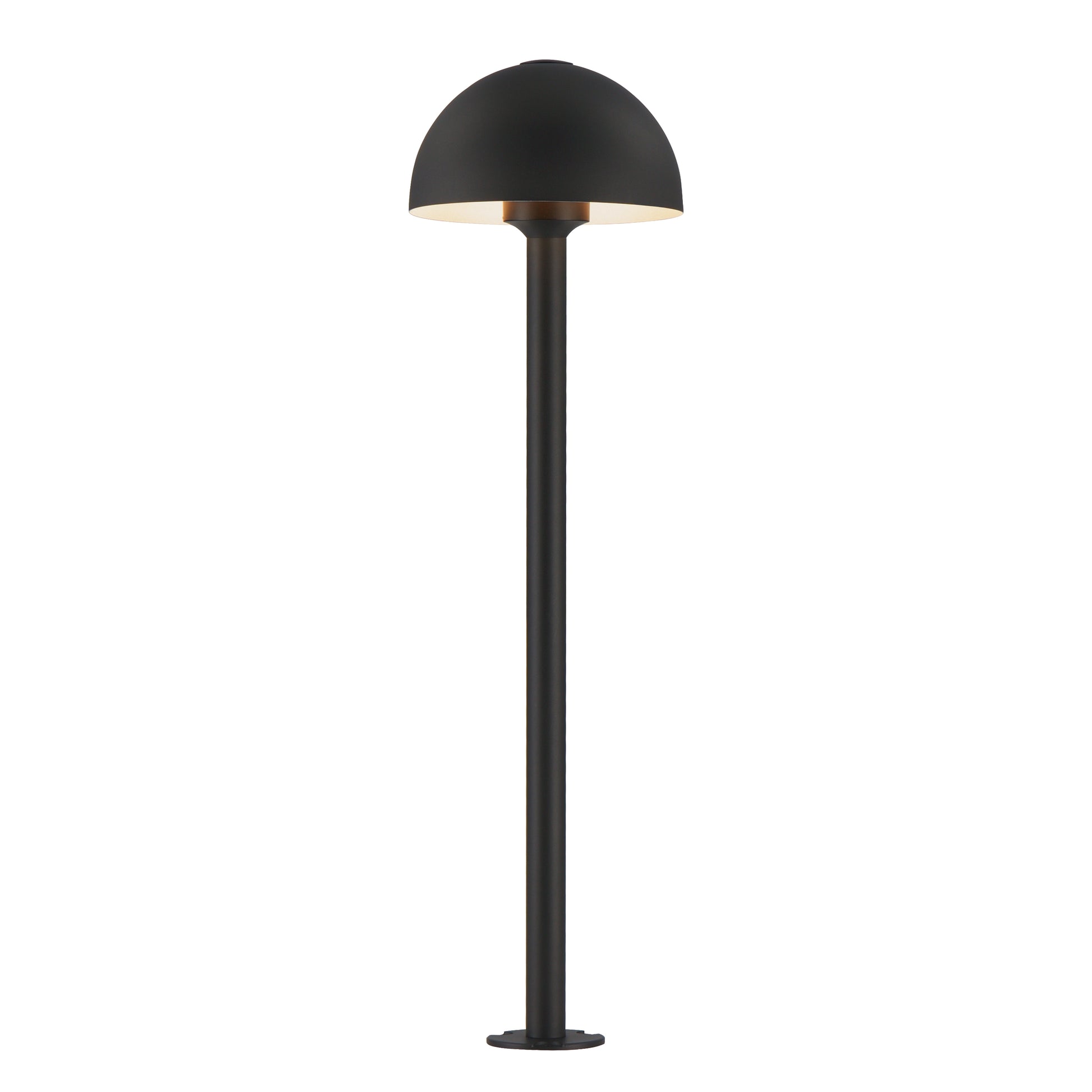 Alumilux: Bollard Dome Light with 24" Pole Black by ET2