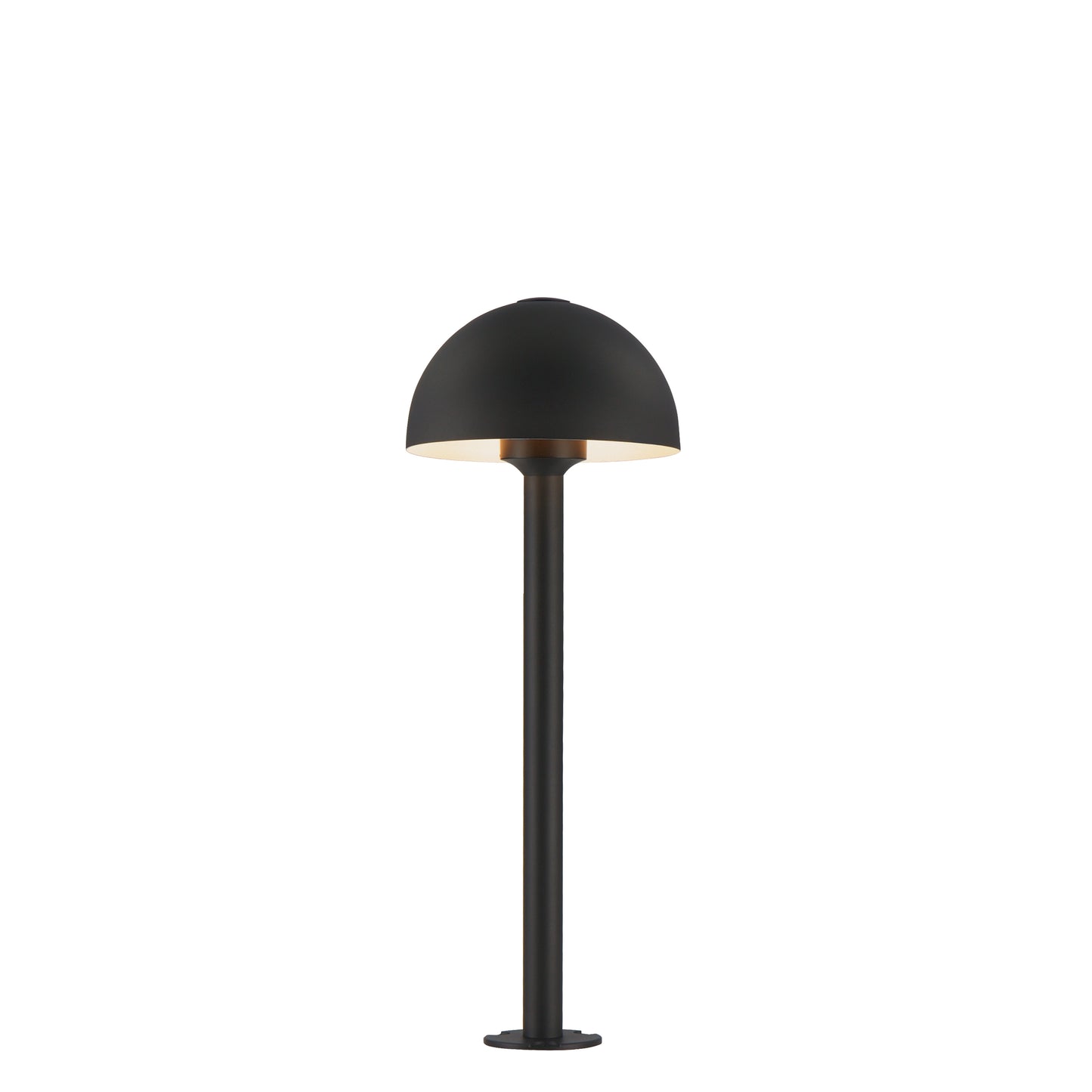 Alumilux: Bollard Dome Light with 16" Pole Black by ET2