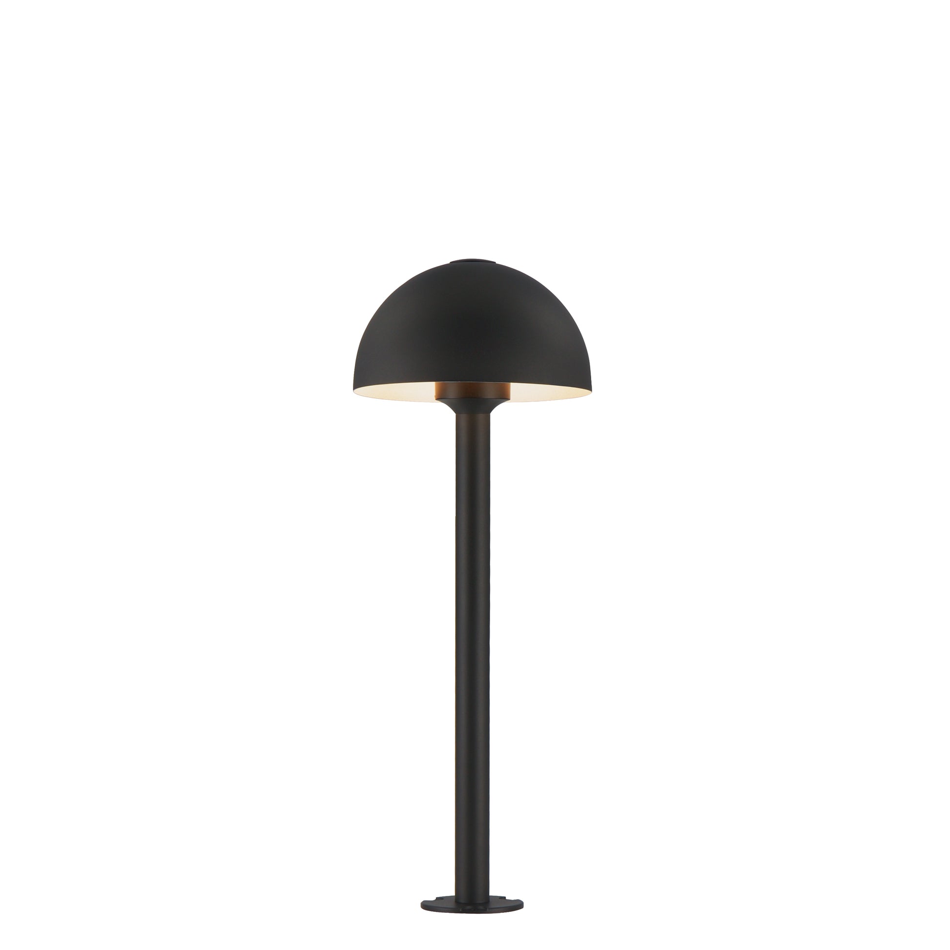 Alumilux: Bollard Dome Light with 16" Pole Black by ET2