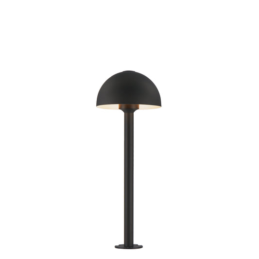 Alumilux: Bollard Dome Light with 16" Pole Black by ET2