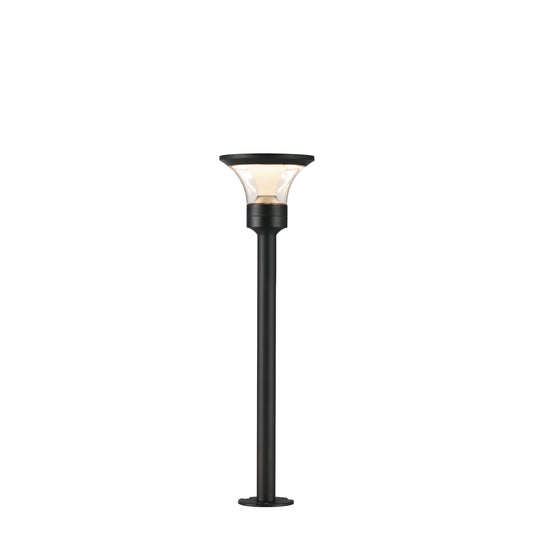 Alumilux: Bollard Fountainhead Light with 16" Pole Black by ET2