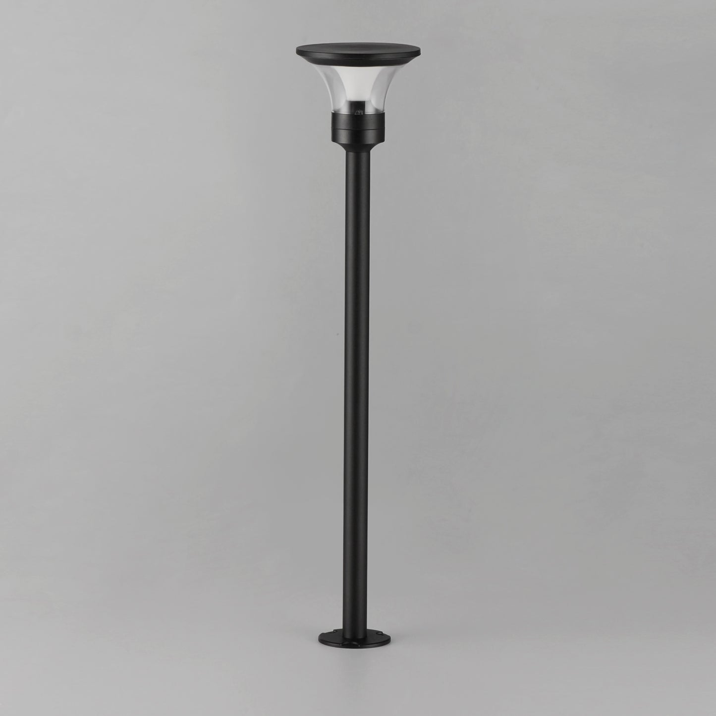 Alumilux: Bollard Fountainhead Light with 24" Pole Black by ET2