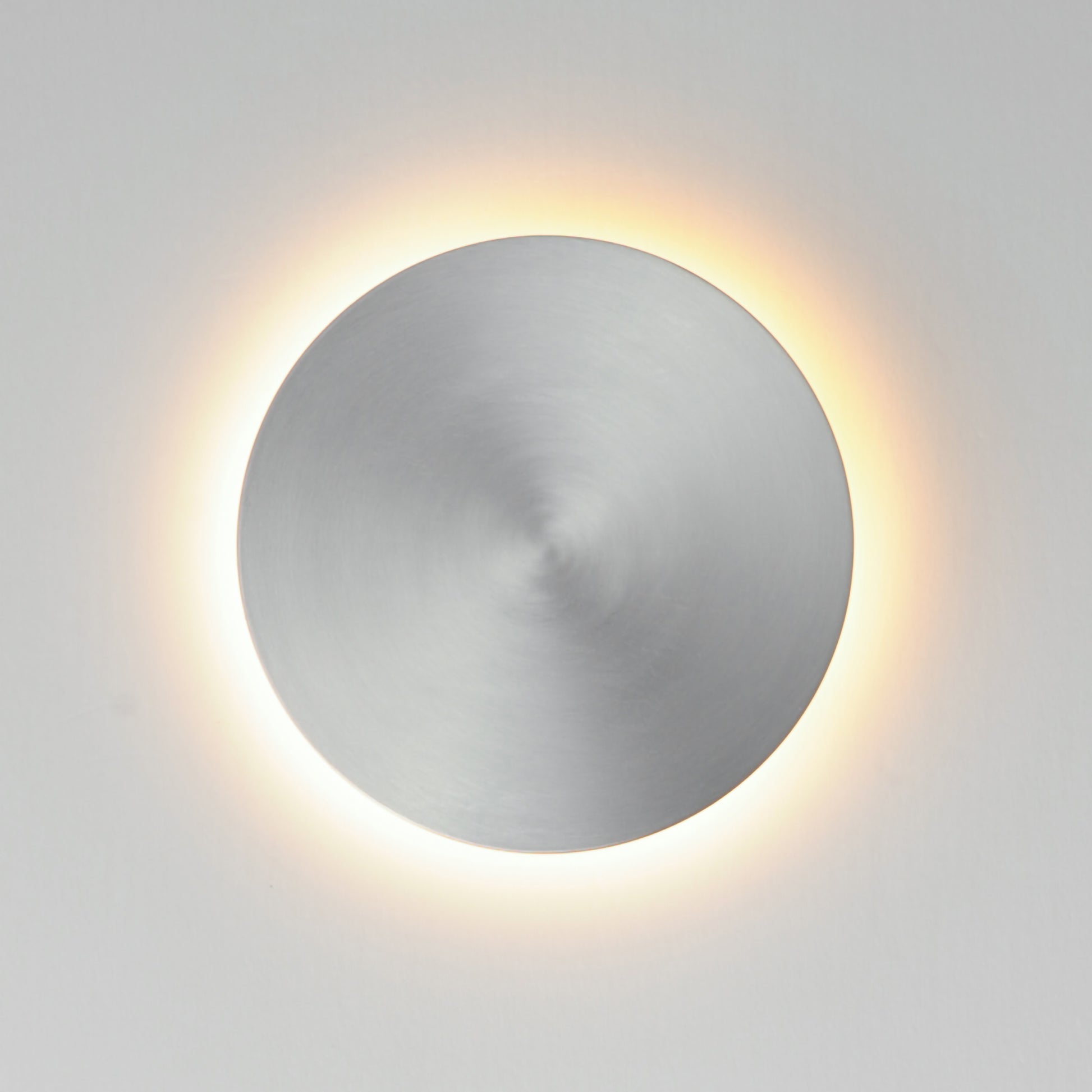 Alumilux: Dish LED Outdoor Wall Sconce Satin Aluminum by ET2