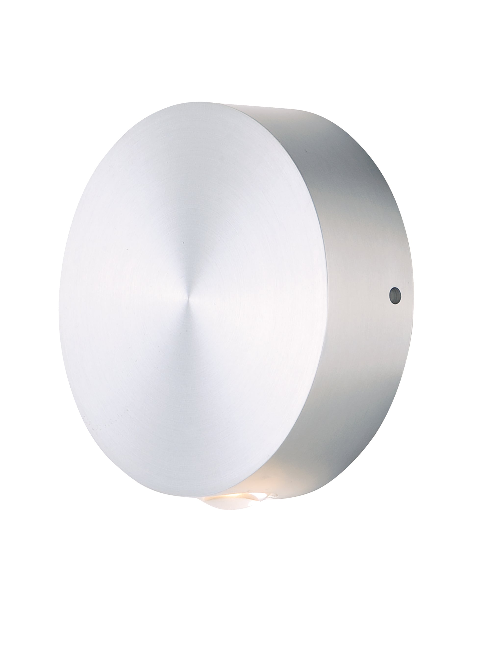 Alumilux: Glint LED Outdoor Wall Sconce Satin Aluminum by ET2