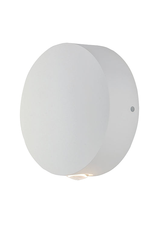 Alumilux: Glint LED Outdoor Wall Sconce White by ET2