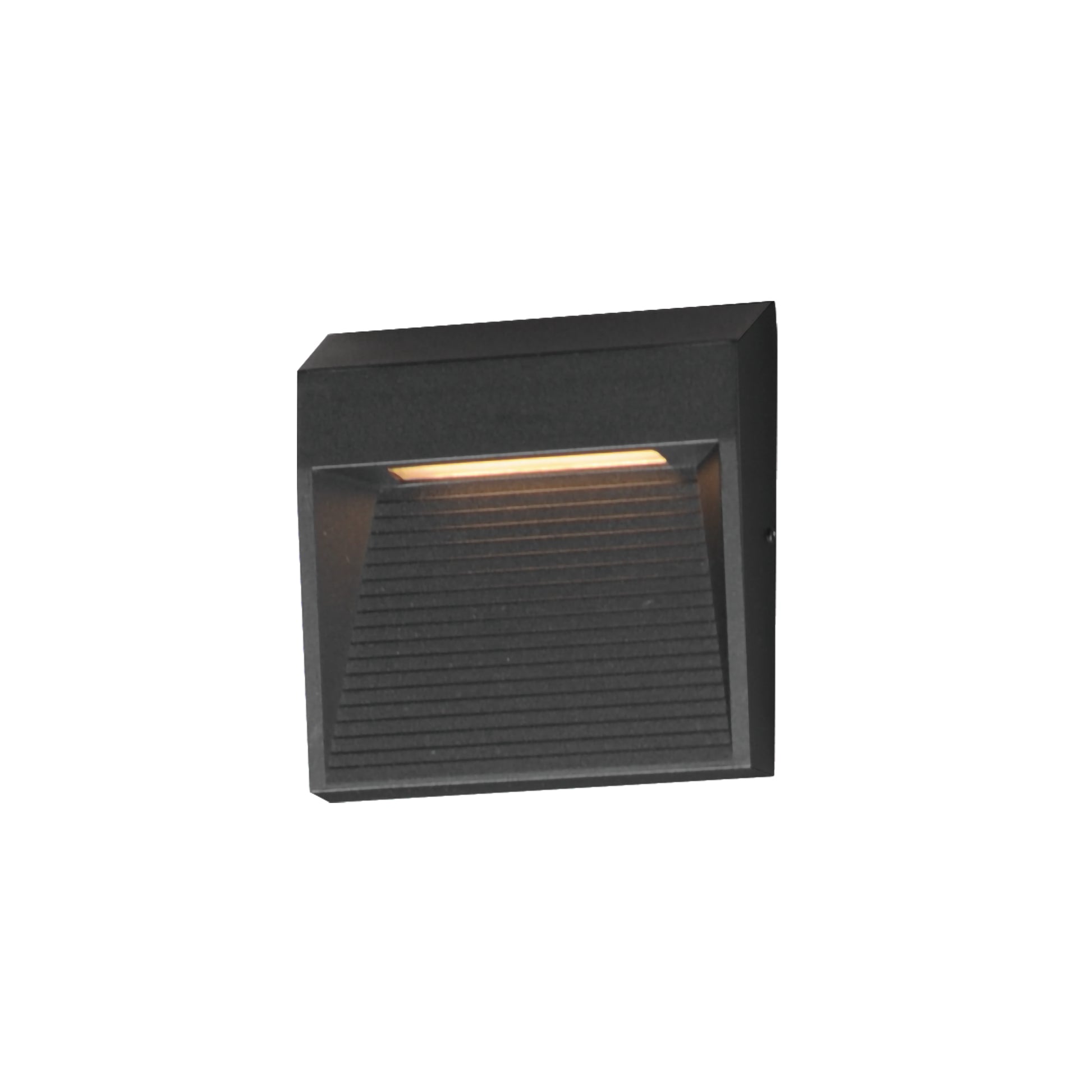 Steppes Small LED Outdoor Wall Sconce Black by ET2