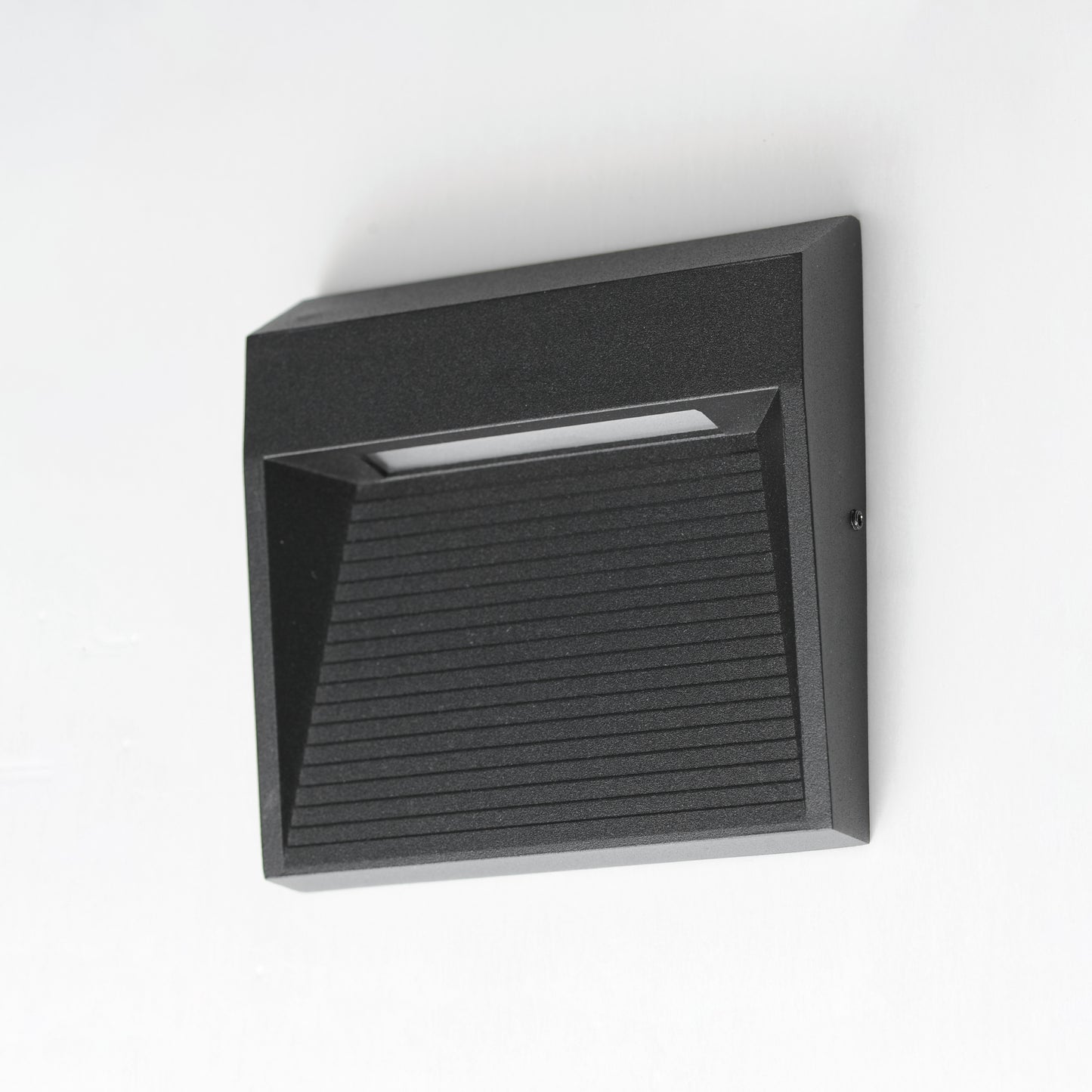 Steppes Small LED Outdoor Wall Sconce Black by ET2