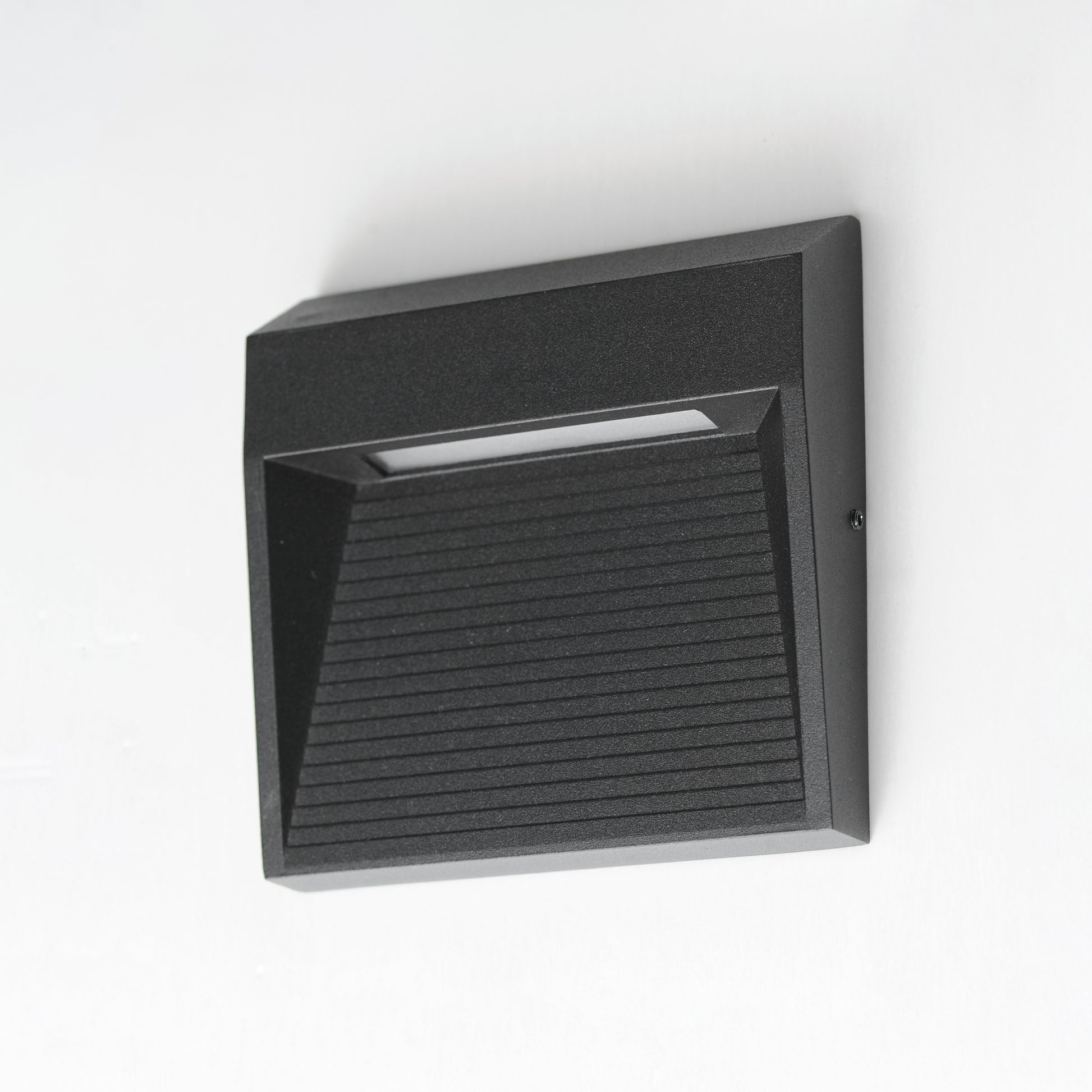 Steppes Small LED Outdoor Wall Sconce Black by ET2