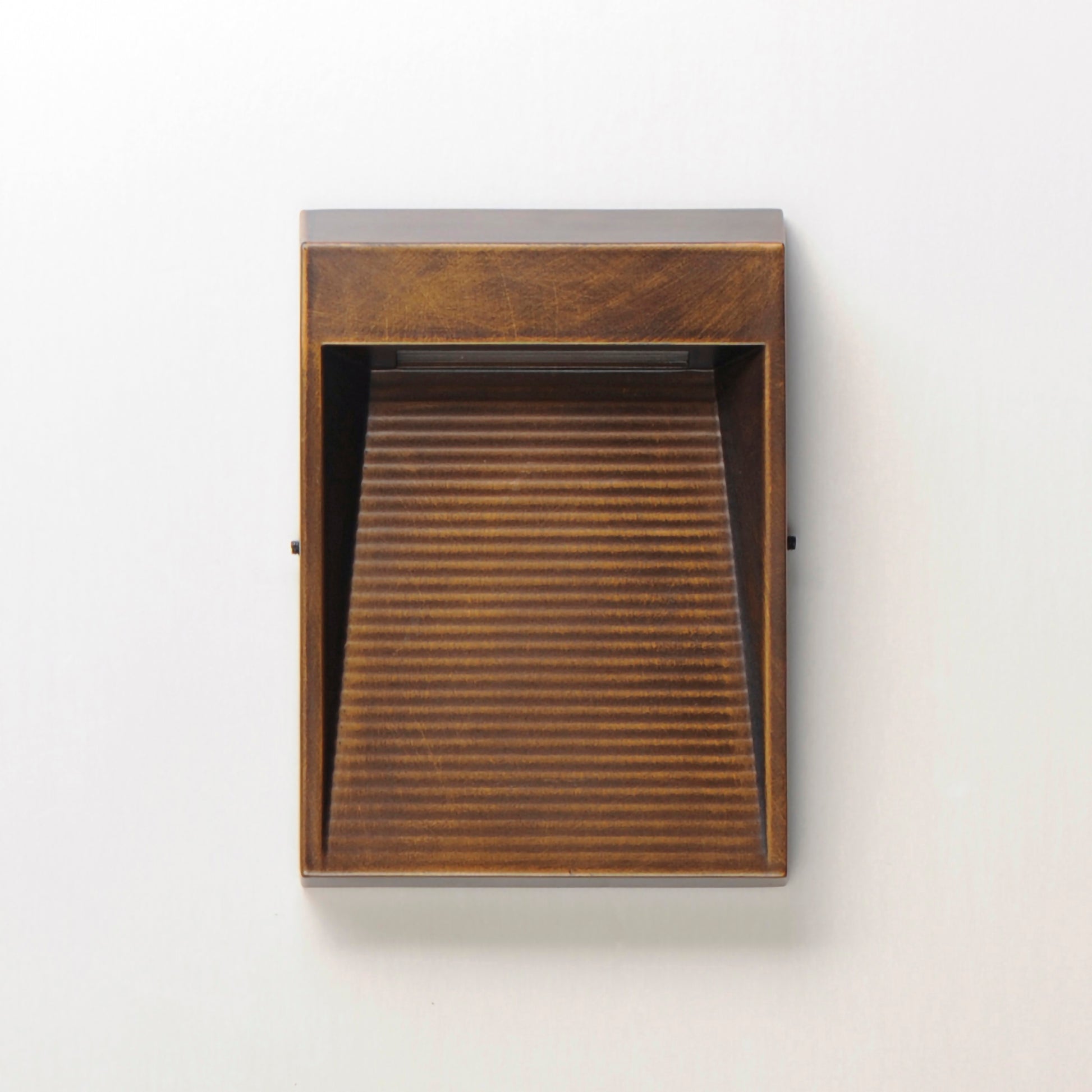 Steppes LED Outdoor Wall Sconce Antique Bronze by ET2