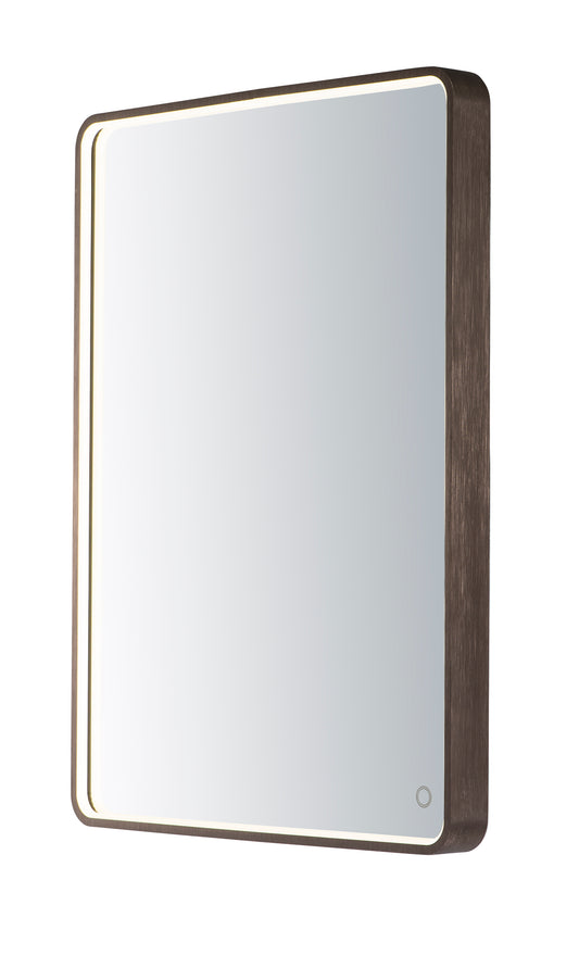 24" x 31.5" Rectangular LED Mirror Anodized Bronze by ET2