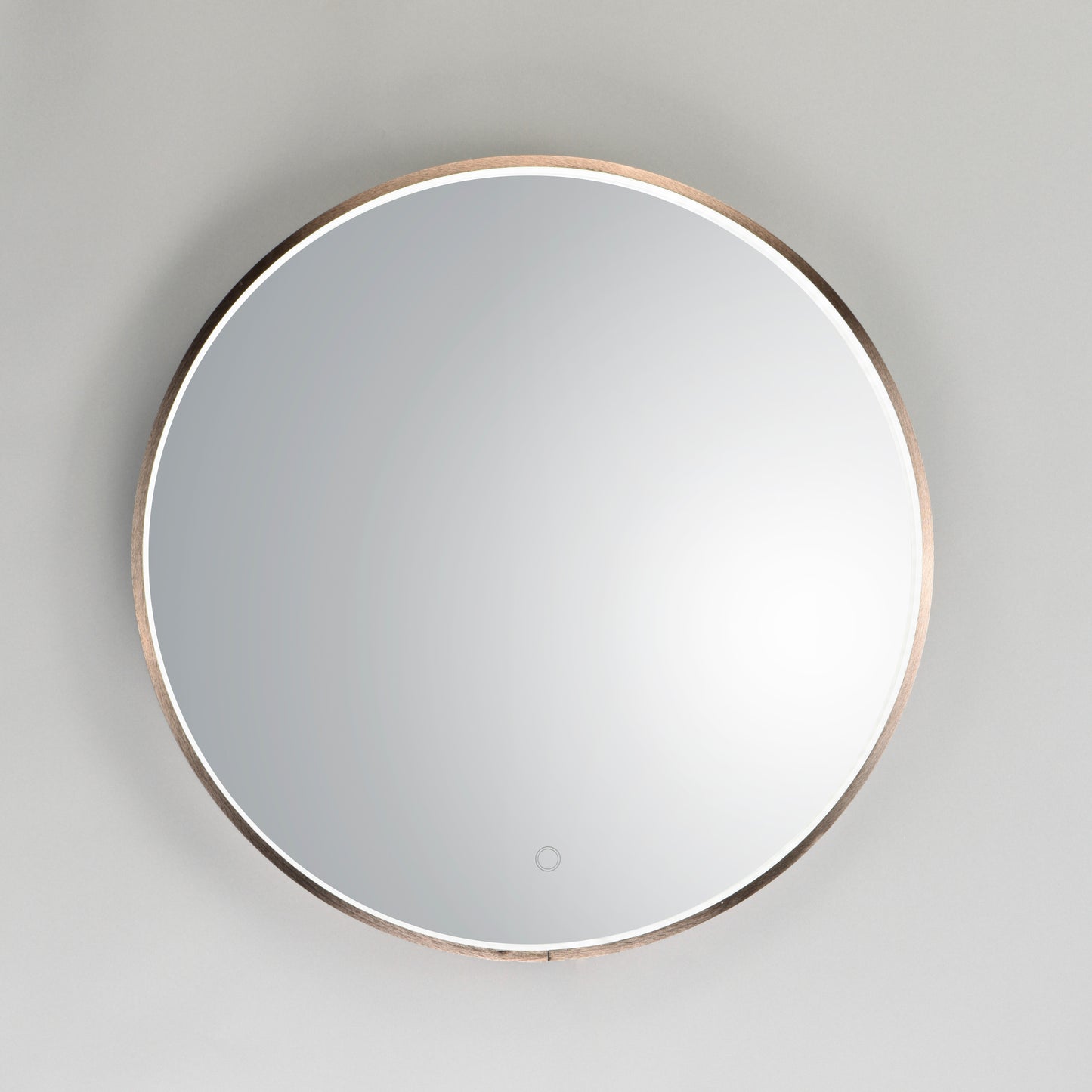 27.5" Round LED Mirror Anodized Bronze by ET2