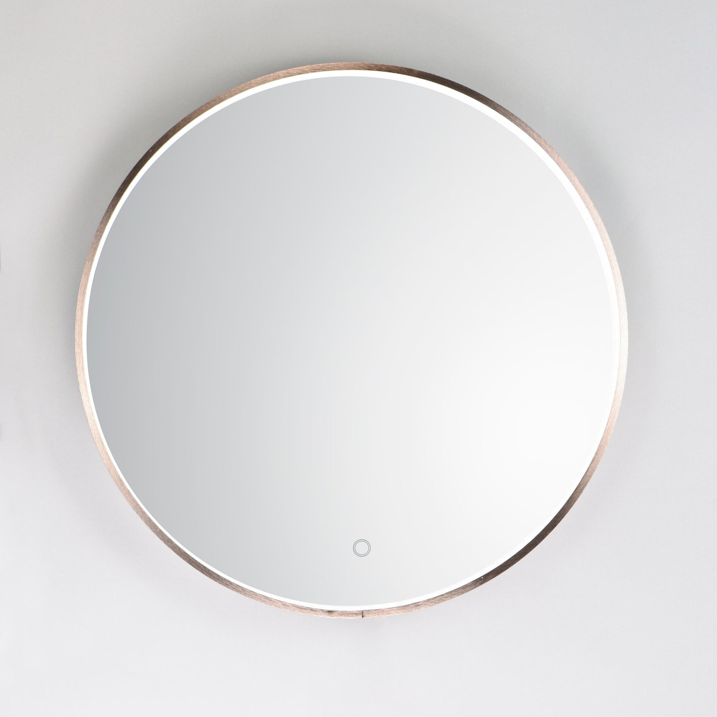 27.5" Round LED Mirror Anodized Bronze by ET2