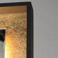 Floating 30" x 67" LED Free Standing Mirror Gold Leaf/Black by ET2