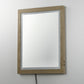 Sawyer 24"x32" Oak Framed LED Mirror Oak by ET2