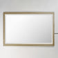 Sawyer 48"x32" Oak Framed LED Mirror Oak by ET2