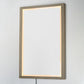 Sawyer 48"x32" Oak Framed LED Mirror Oak by ET2