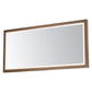 Sawyer 68"x32" Oak Framed LED Mirror Oak by ET2