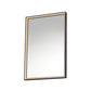 Bevel 24"x30" LED Mirror 2CCT Brushed Black by ET2