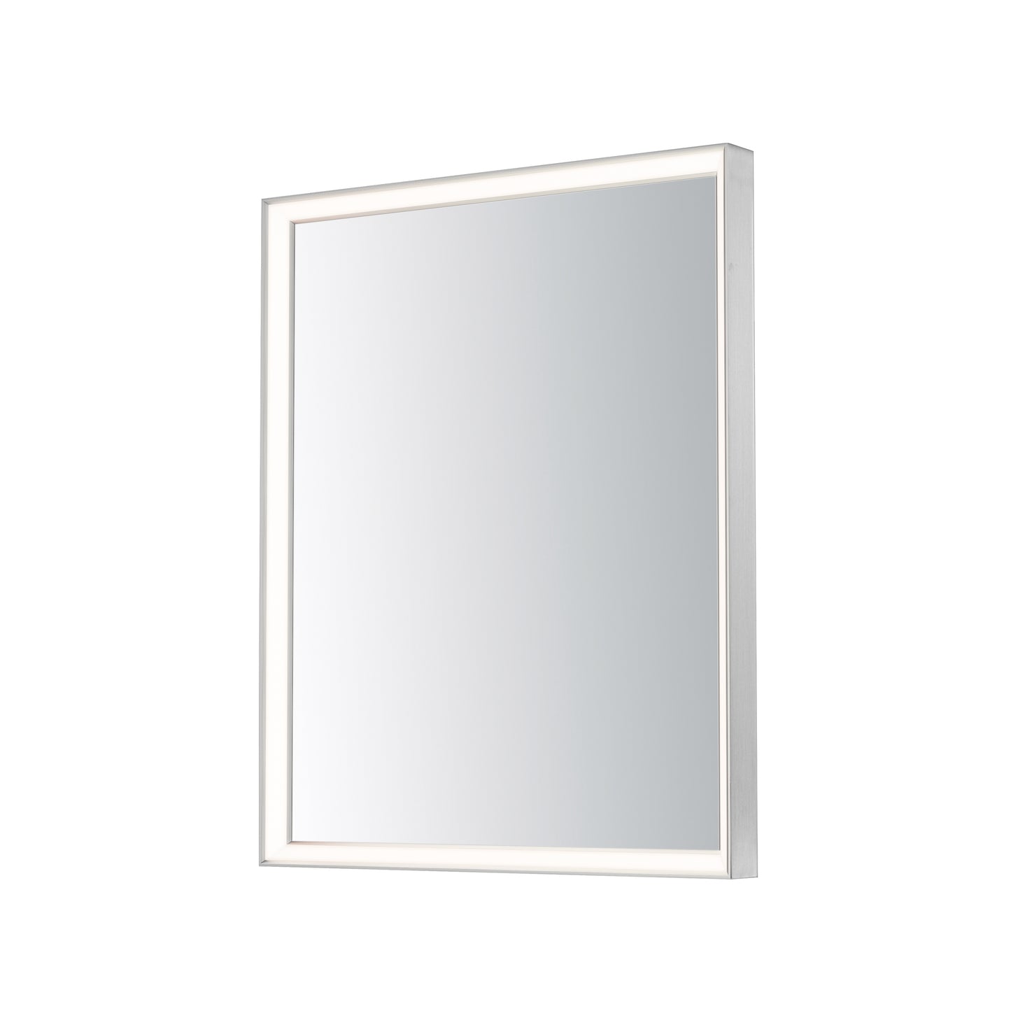 Bevel 24"x30" LED Mirror Satin Nickel by ET2