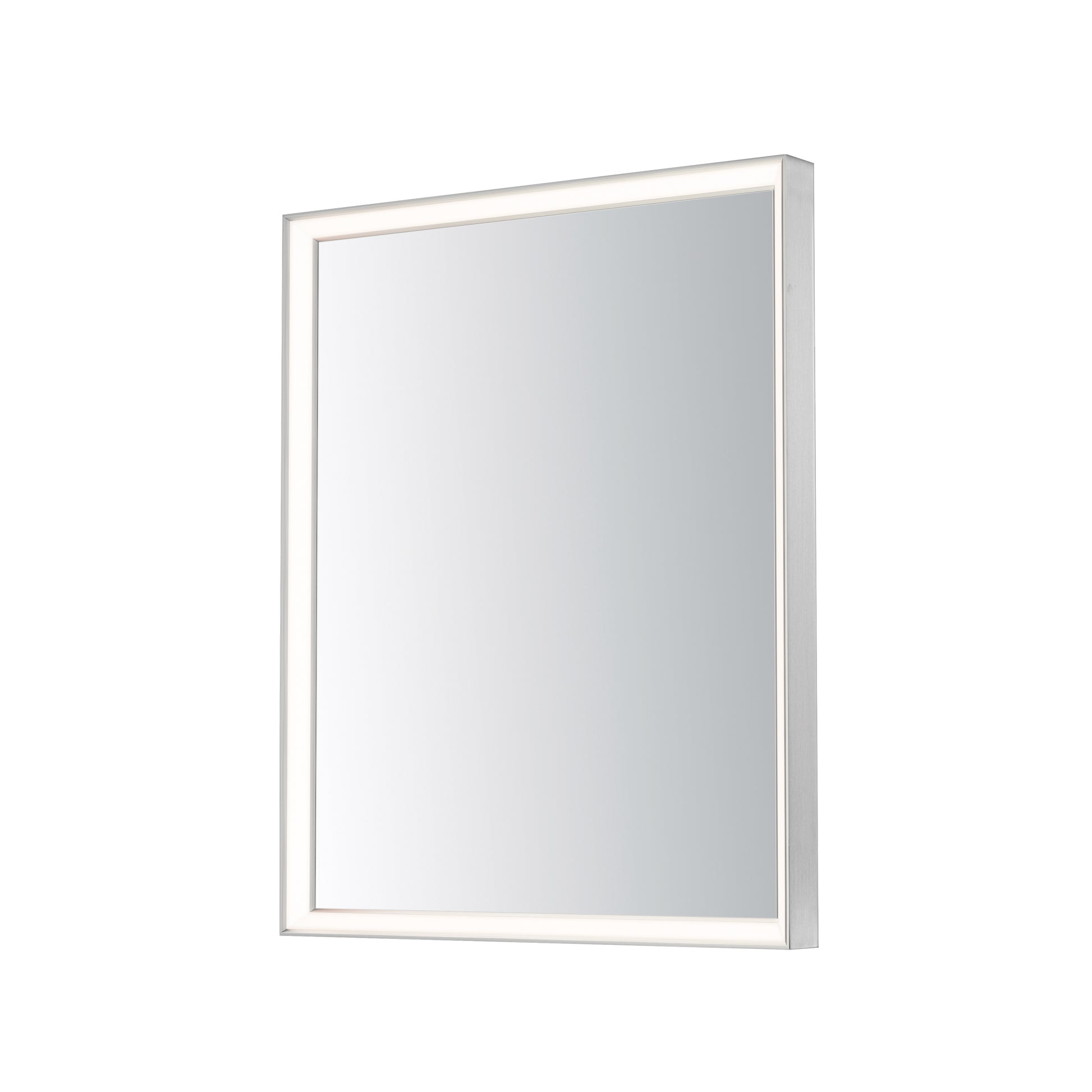 Bevel 24"x30" LED Mirror Satin Nickel by ET2