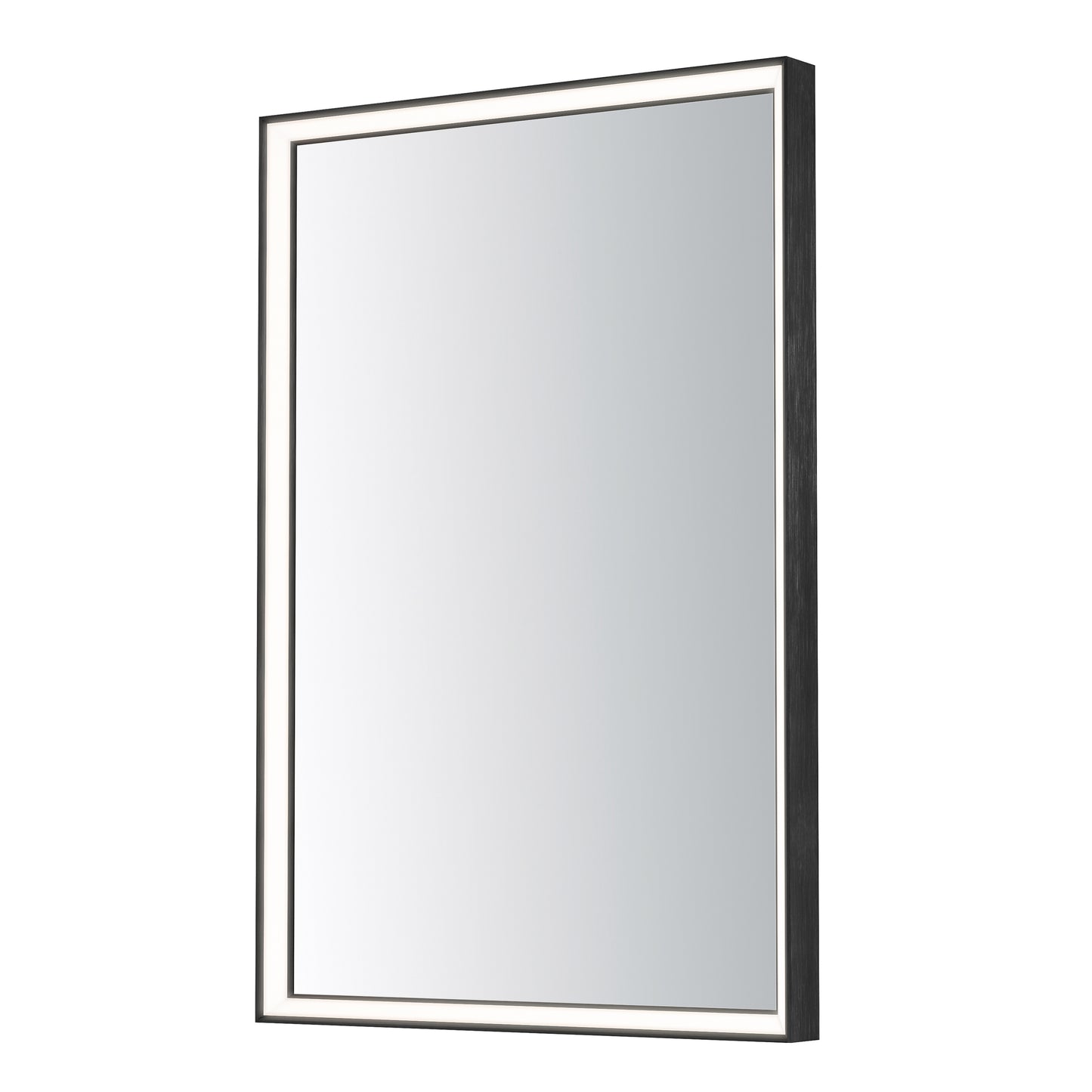Bevel 30"x36" LED Mirror-2CCT Brushed Black by ET2