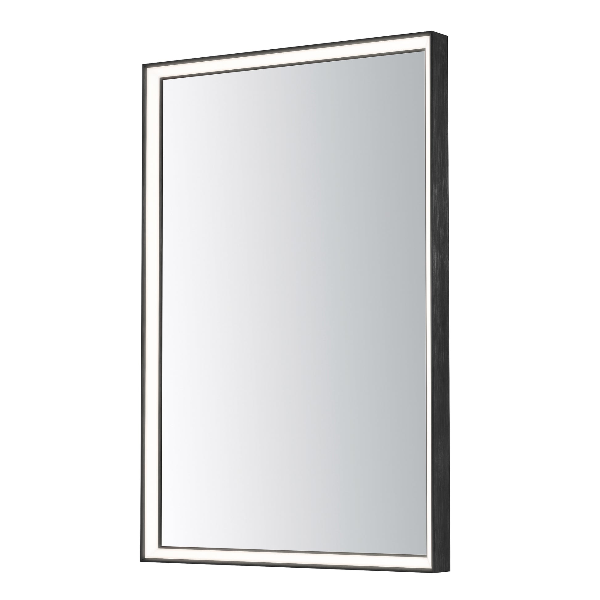 Bevel 30"x36" LED Mirror-2CCT Brushed Black by ET2