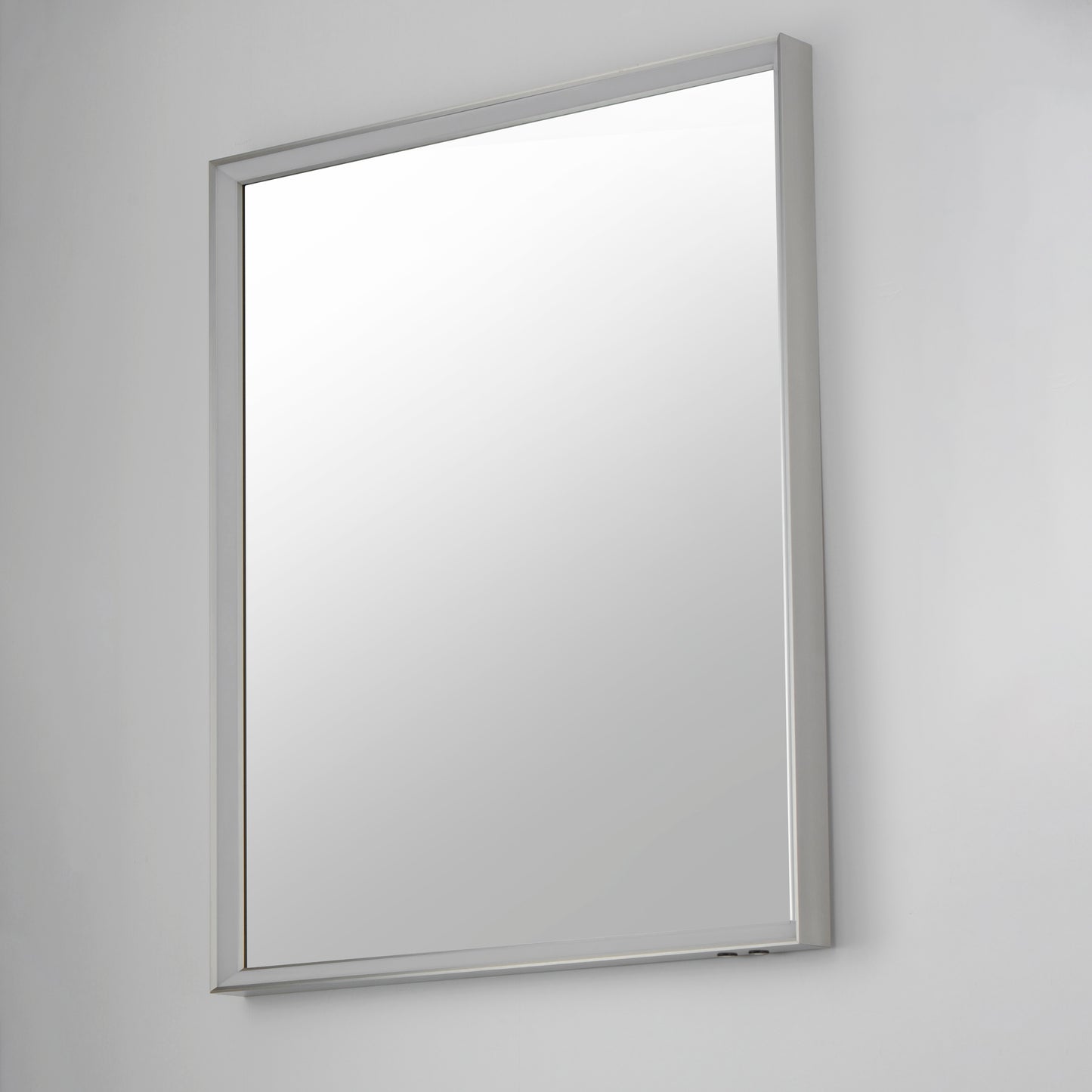 Bevel 30"x36" LED Mirror Satin Nickel by ET2