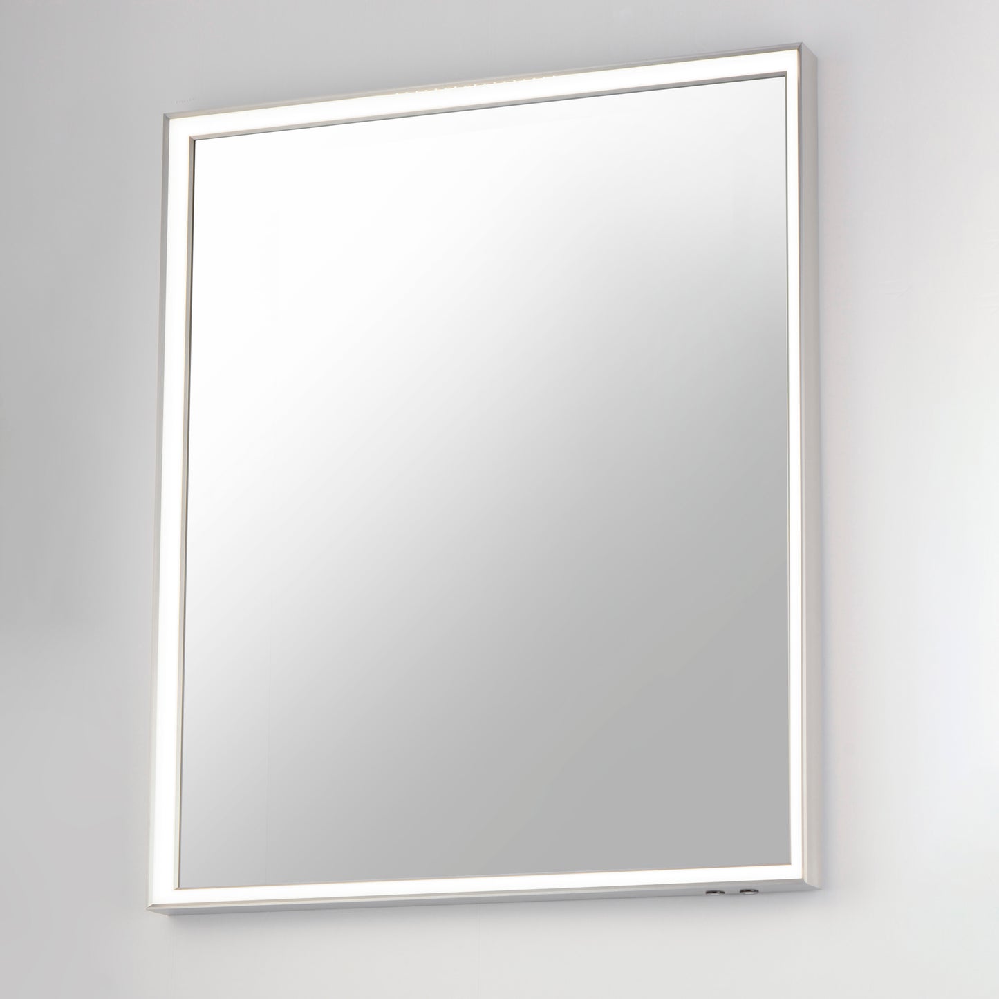Bevel 30"x36" LED Mirror Satin Nickel by ET2