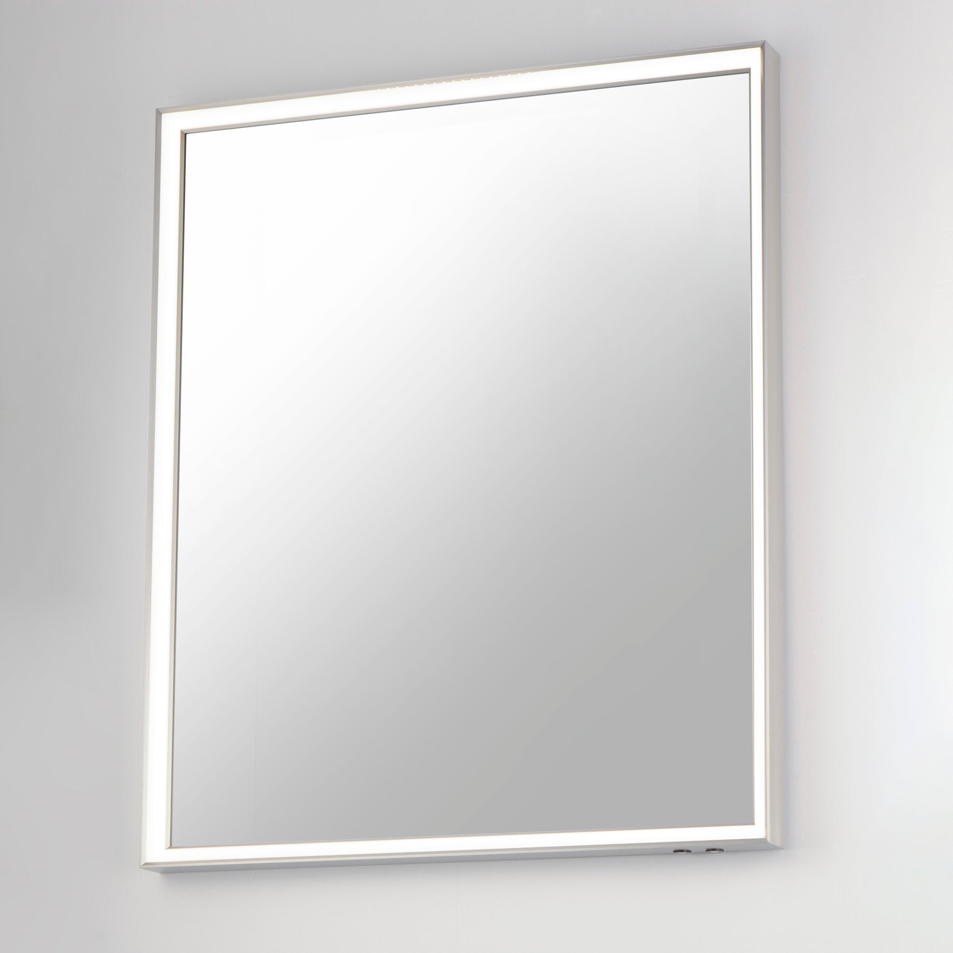 Bevel 30"x36" LED Mirror Satin Nickel by ET2