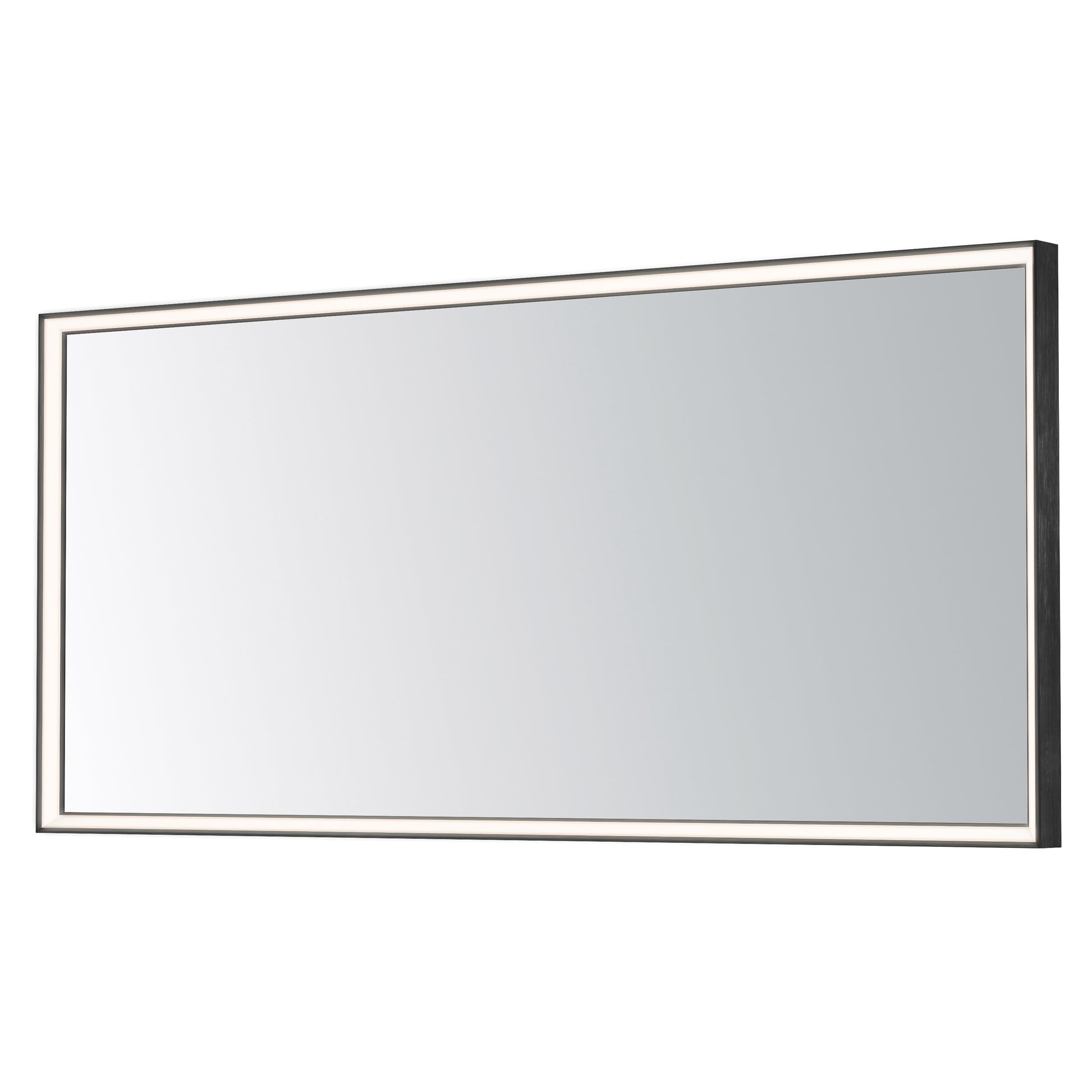 Bevel 60"x28" LED Mirror-2CCT Brushed Black by ET2