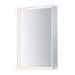 Bevel 24" x 36" Medicine Cabinet LED Mirror 3000K Satin Nickel by ET2