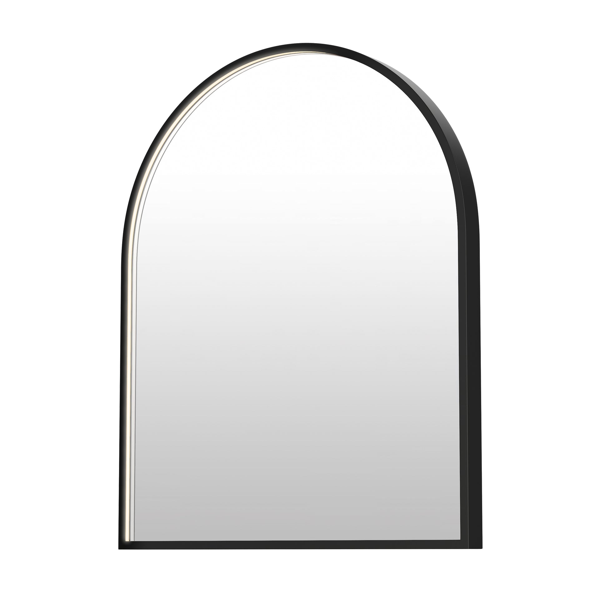 Elisse Arch 24"x30" Arch LED Mirror Black by ET2