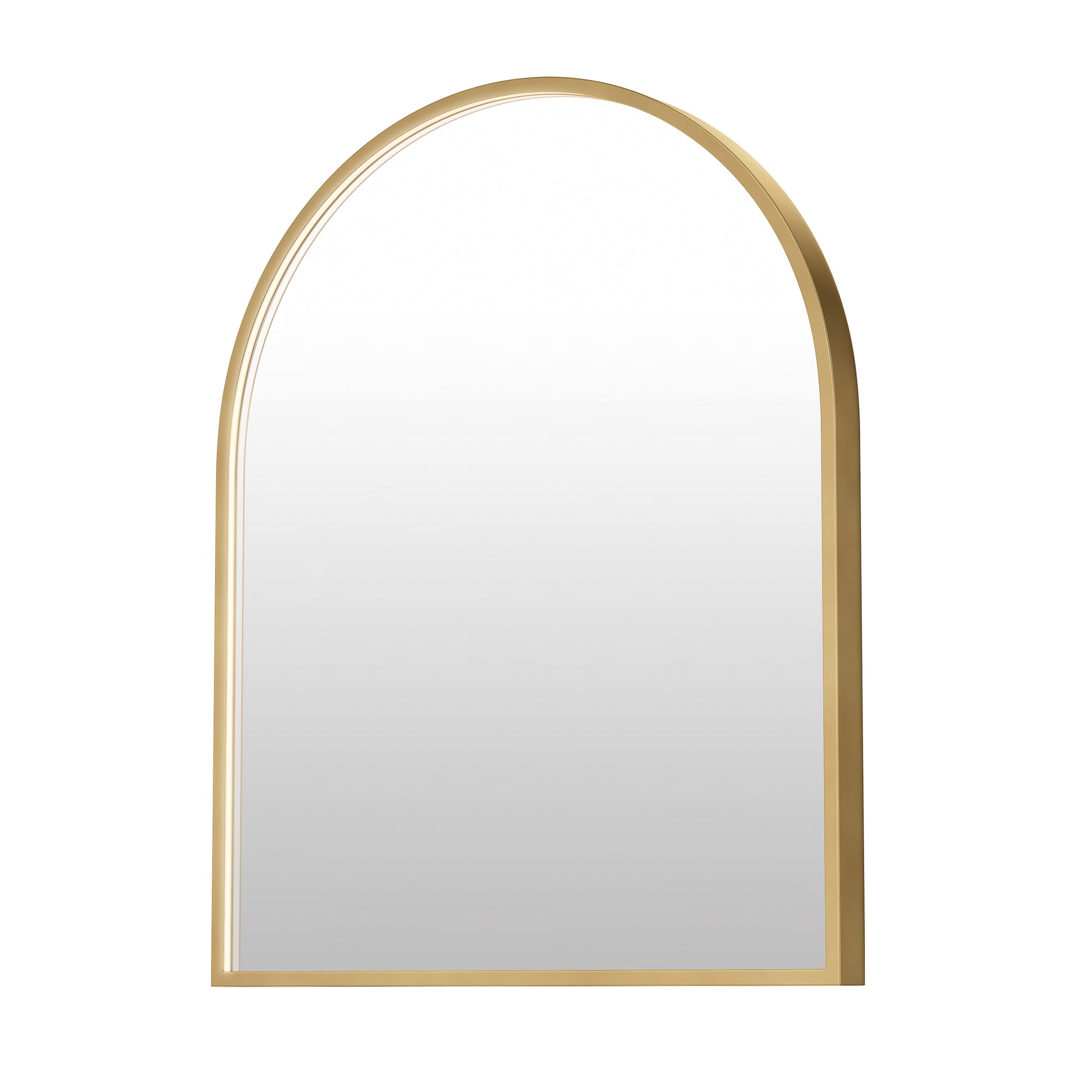 Elisse Arch 24"x30" LED Mirror Gold by ET2