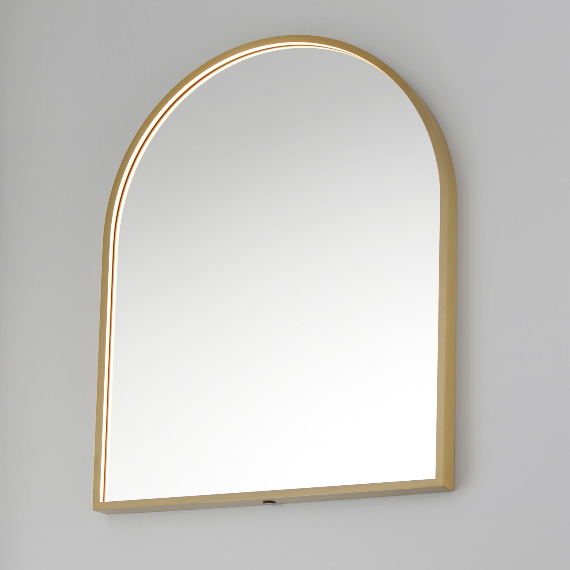 Elisse Arch 24"x30" LED Mirror Gold by ET2