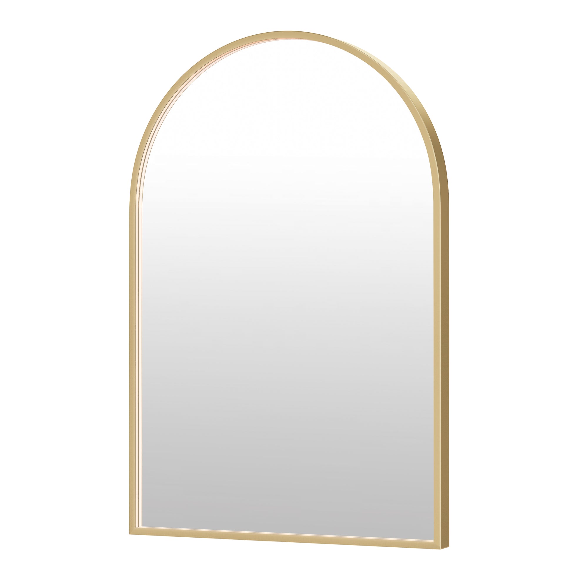 Elisse 24x36 Arch GLD LED MIRROR Gold by ET2