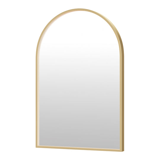 Elisse 24x36 Arch GLD LED MIRROR Gold by ET2