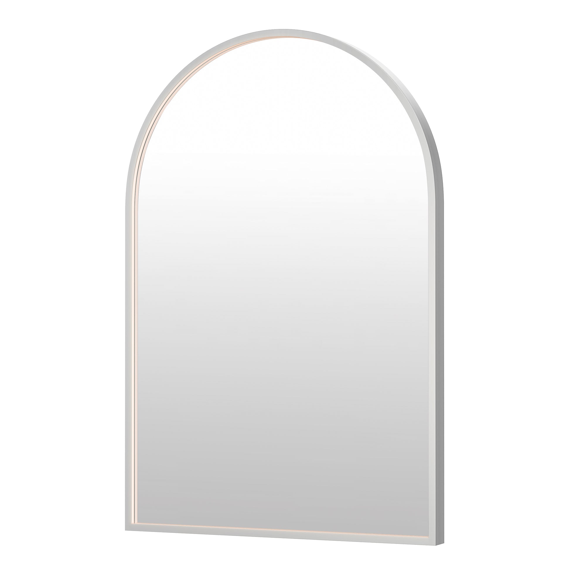 Elisse 24x36 Arch SN LED MIRROR Satin Nickel by ET2