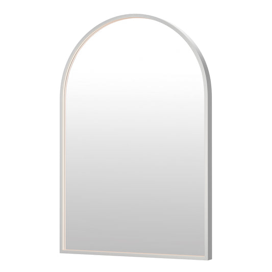 Elisse 24x36 Arch SN LED MIRROR Satin Nickel by ET2