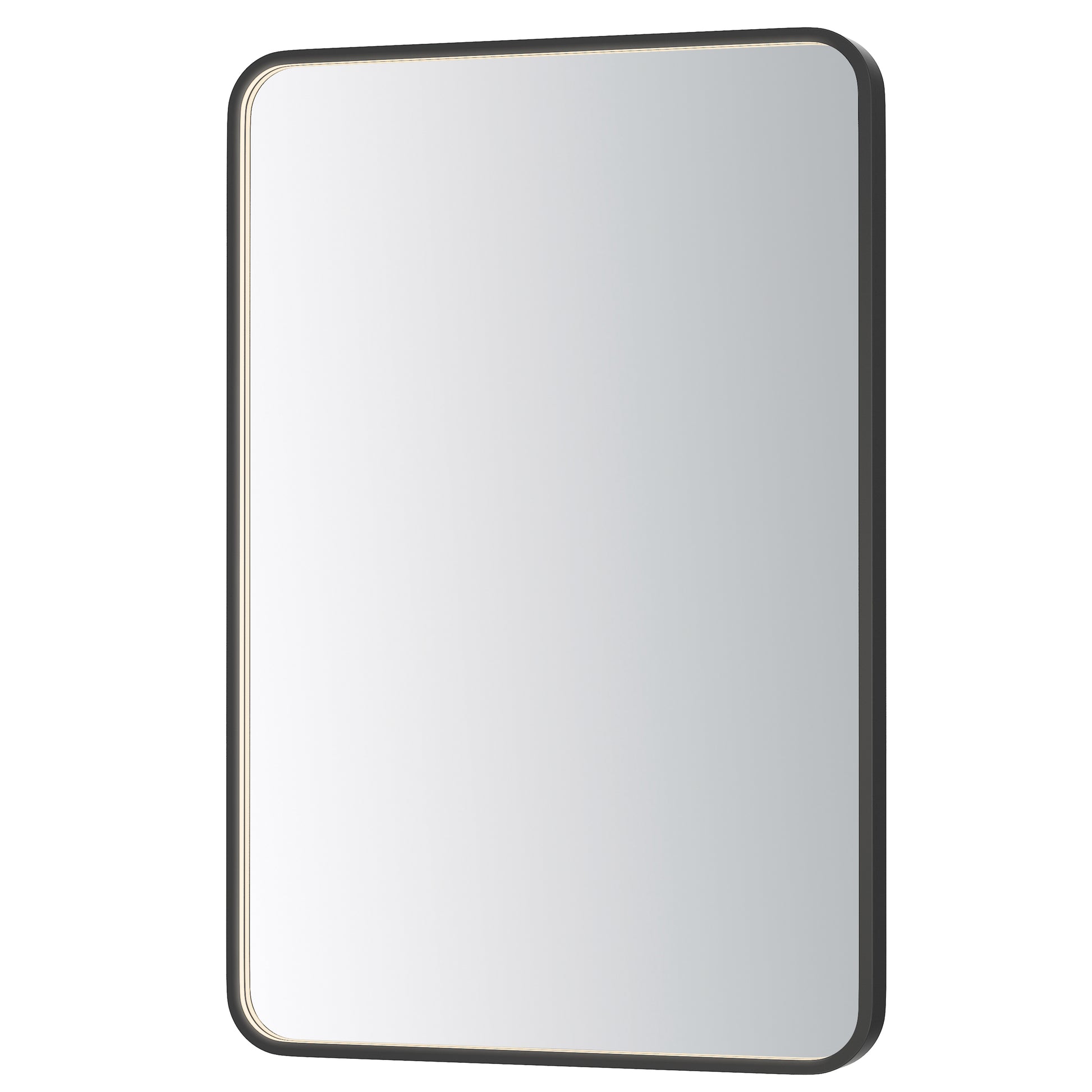 Elisse 24"X36" Rectangle LED Mirror Black by ET2
