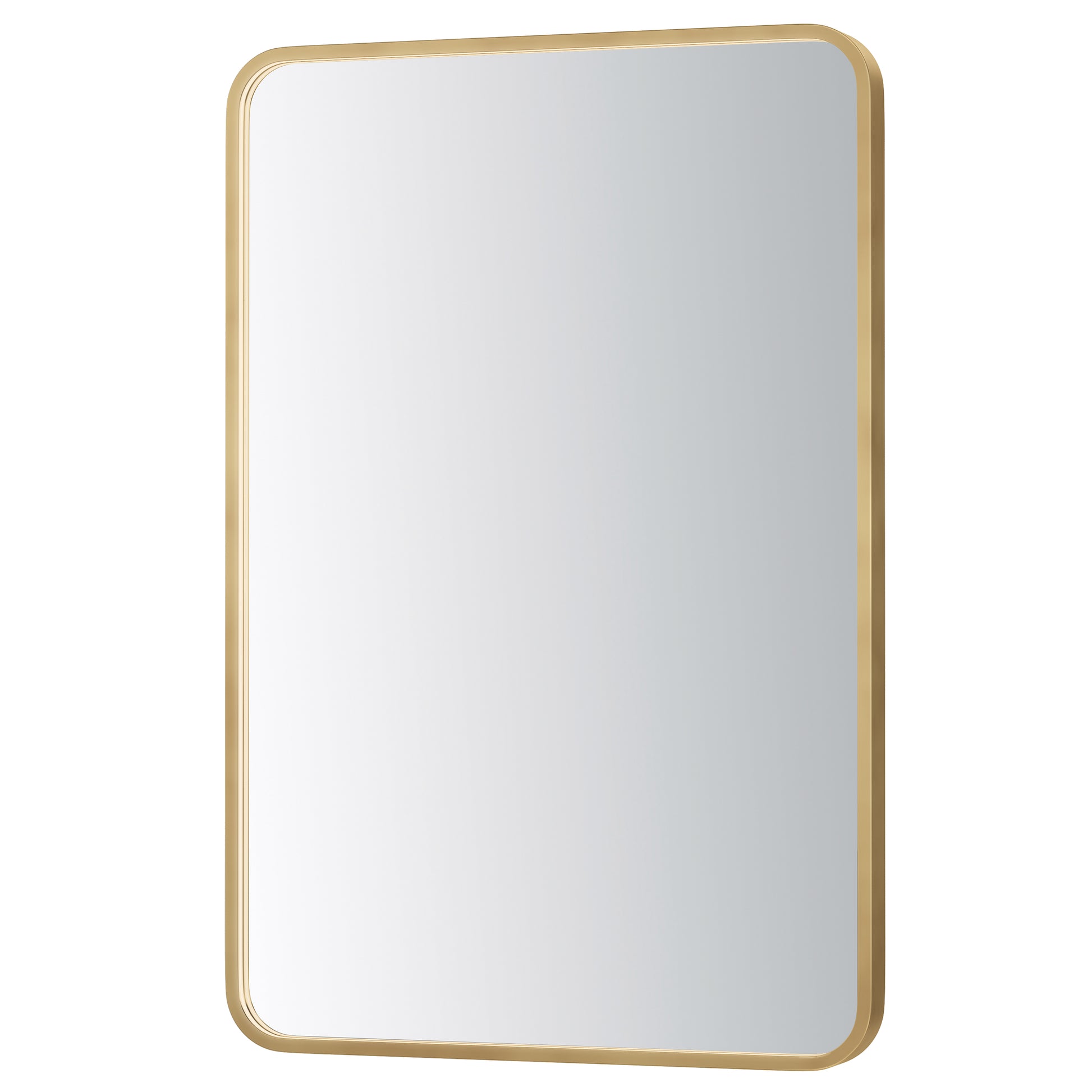 Elisse 24"X36" Rectangle LED Mirror Gold by ET2