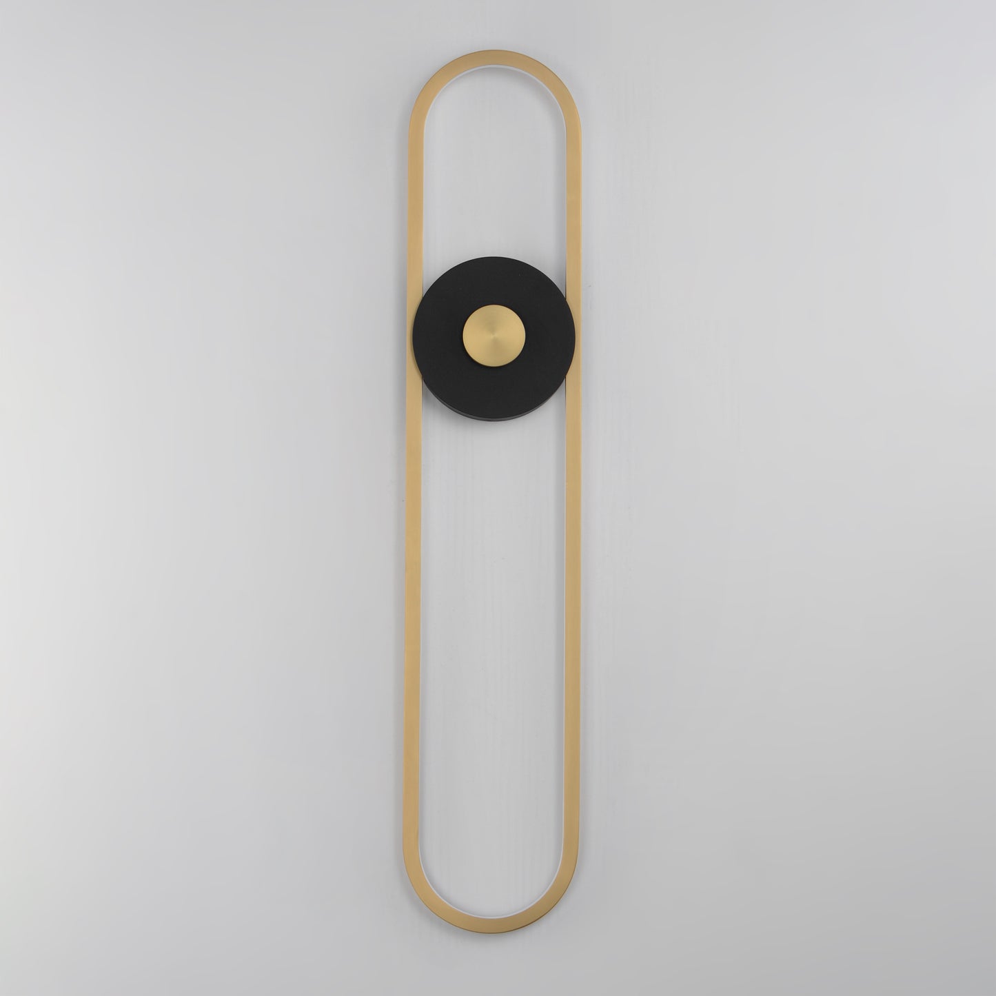 Gravity X-Large Outdoor LED Sconce Black/Gold by ET2