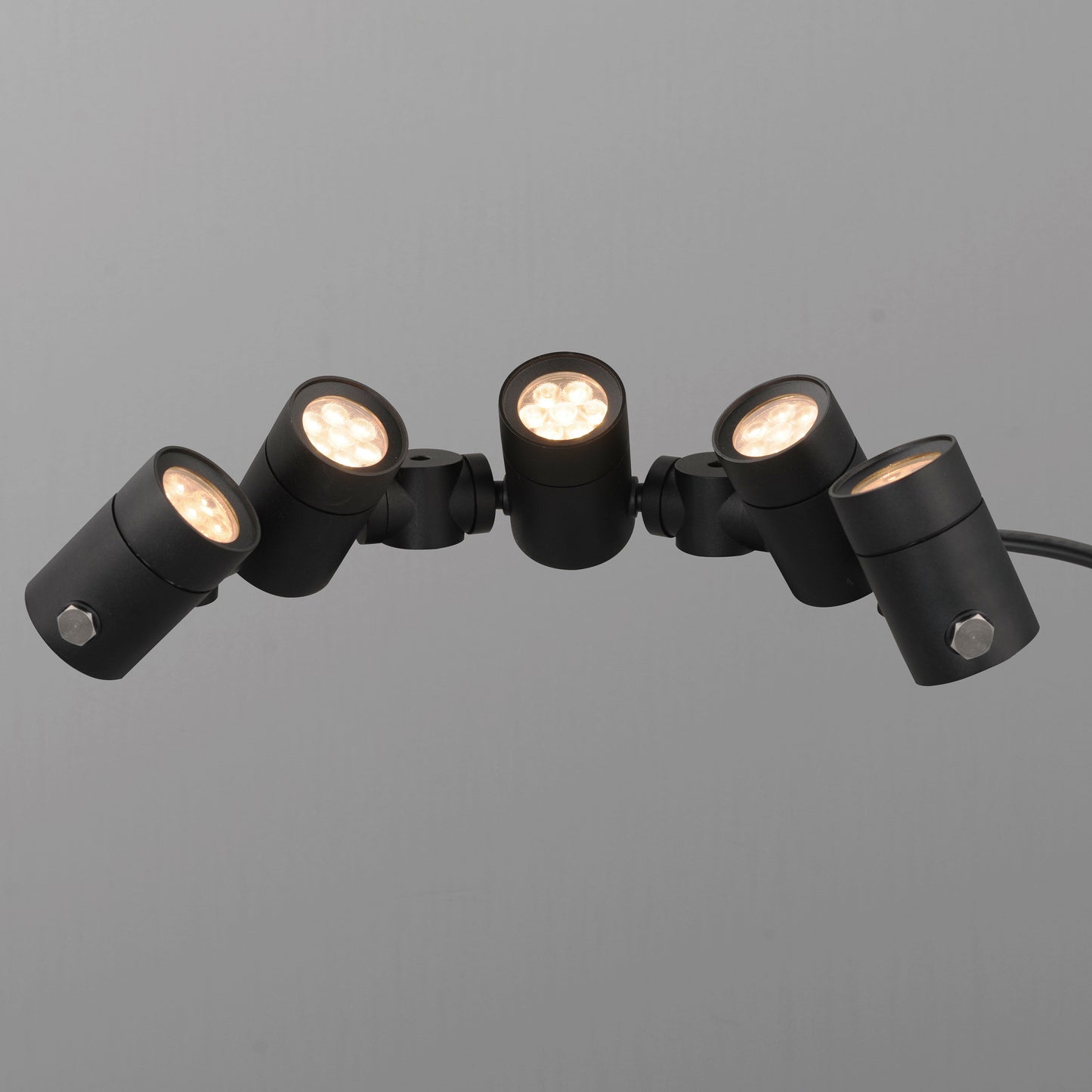 Tree Hugger 5-Light Tree Spot Light Black by ET2