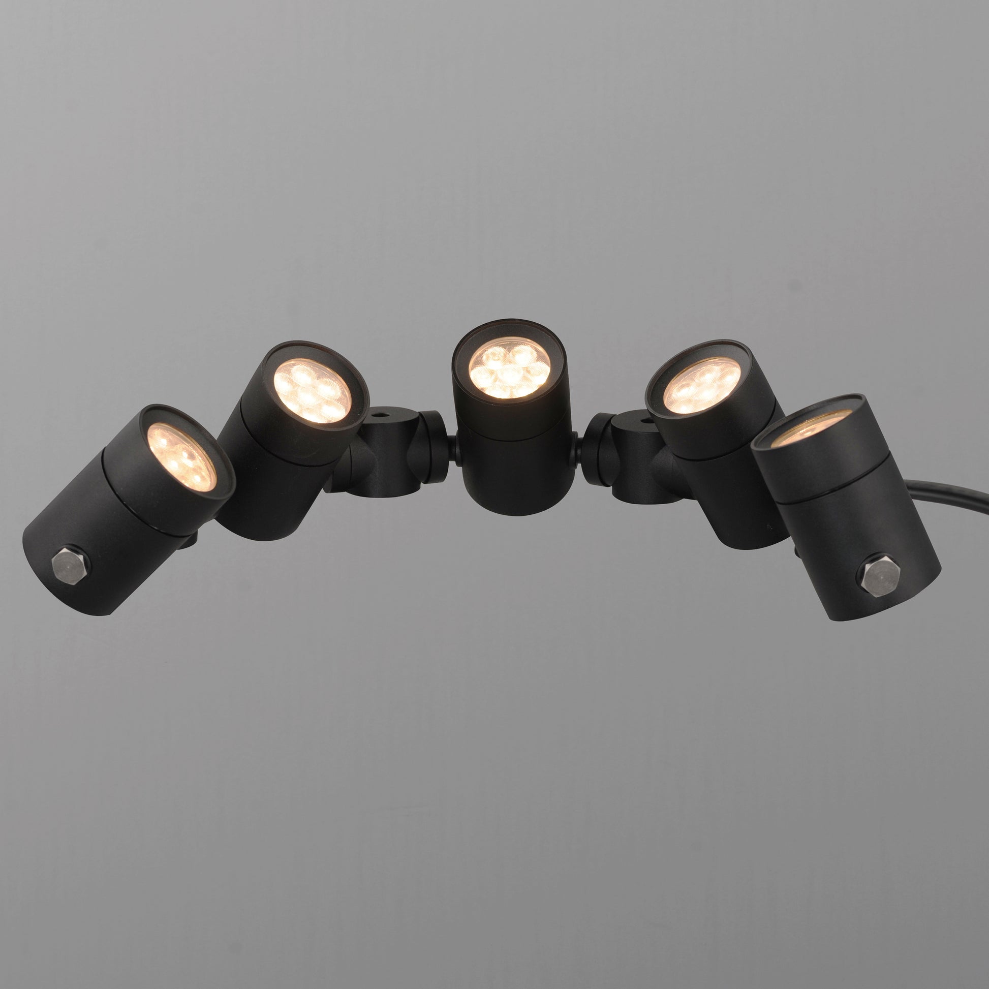 Tree Hugger 5-Light Tree Spot Light Black by ET2